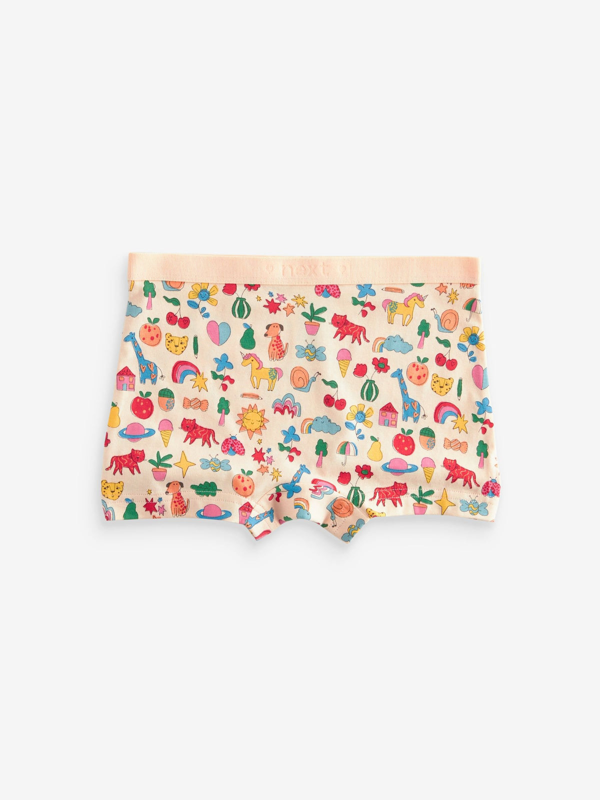 Pink/Blue Short Briefs 5 Pack (2-16yrs)
