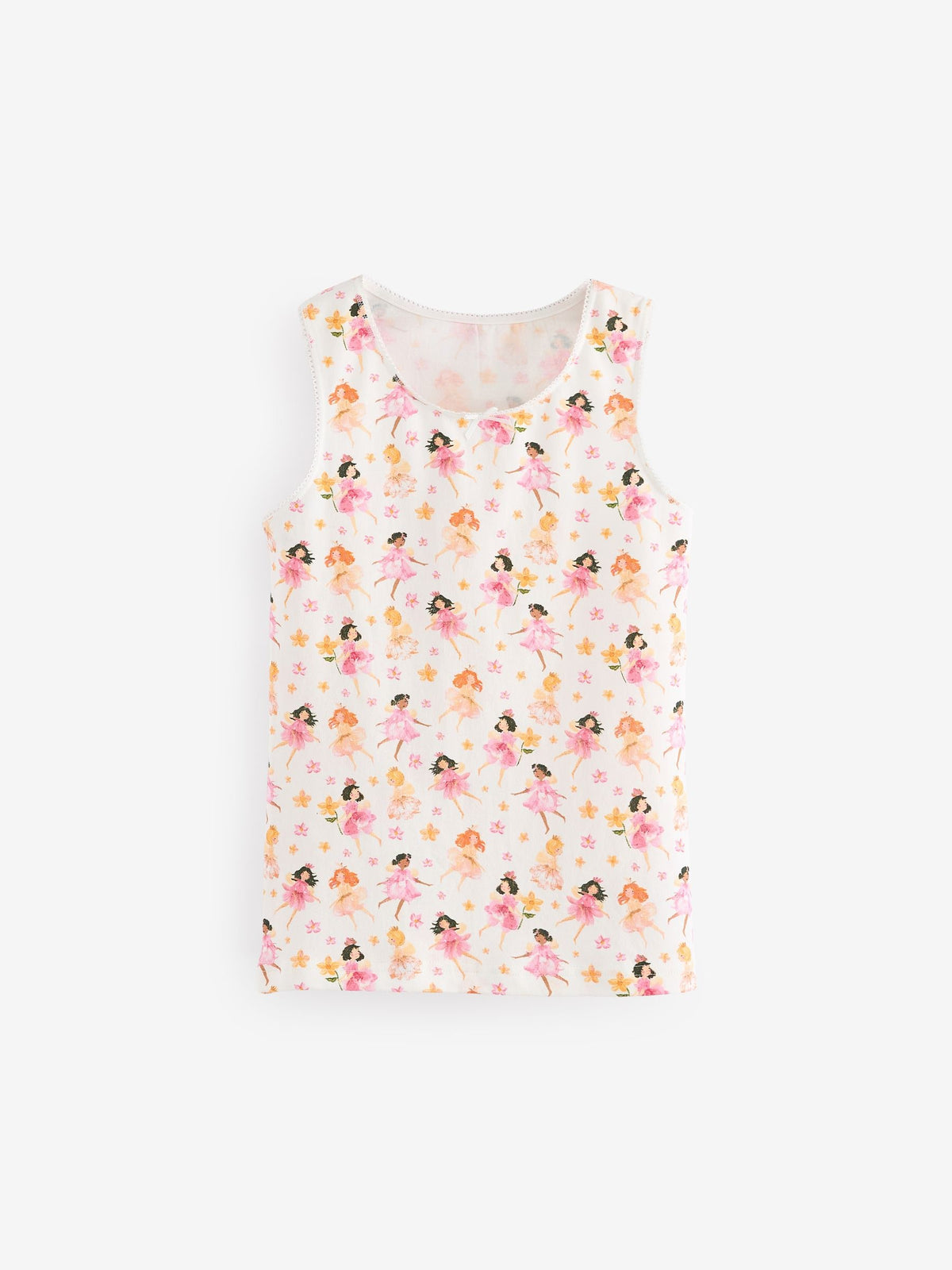 Pink/White Fairy Vests 3 Pack (1.5-16yrs)