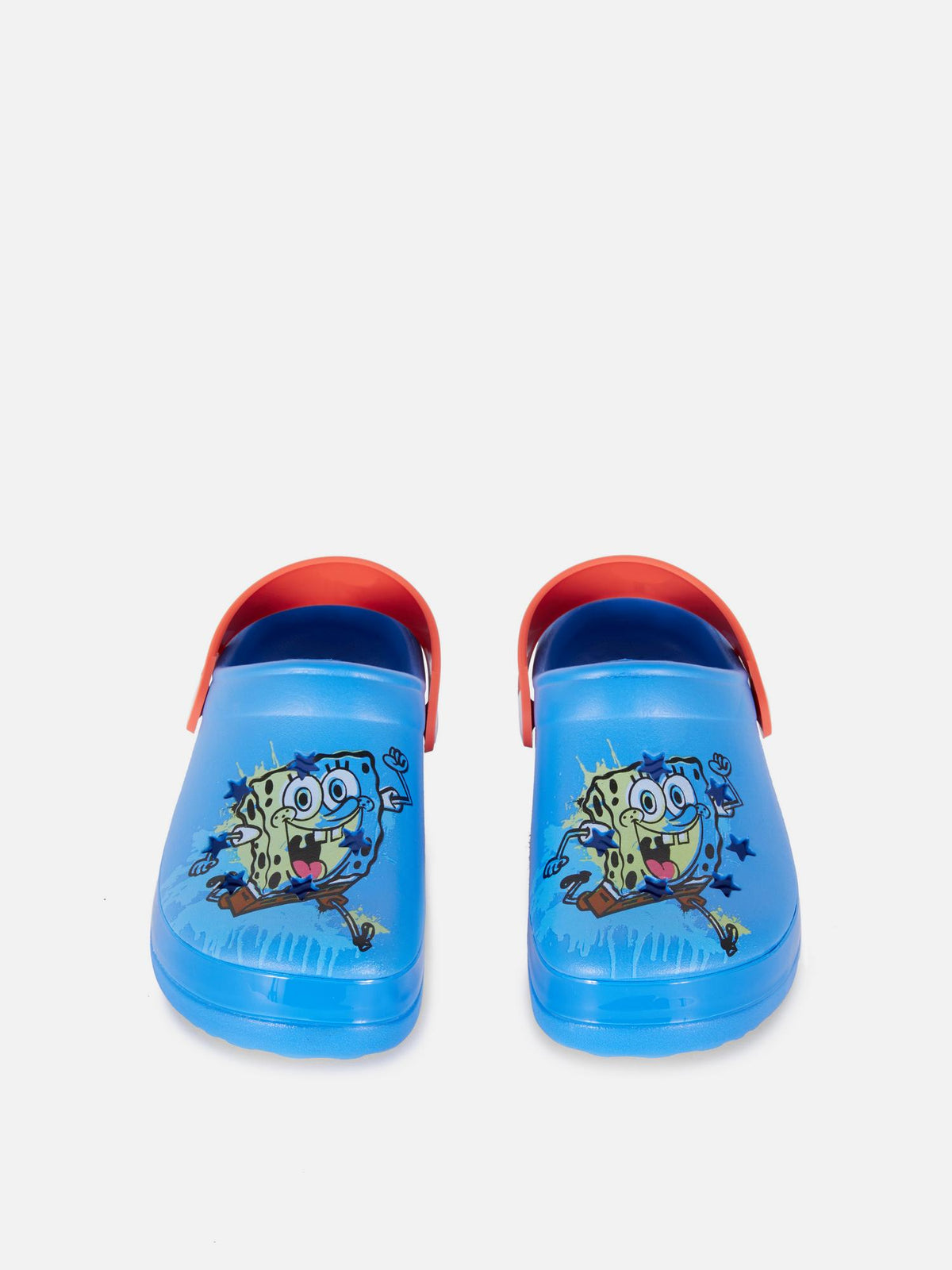 Kids' SpongeBob SquarePants Paint Splash Clogs - Blue