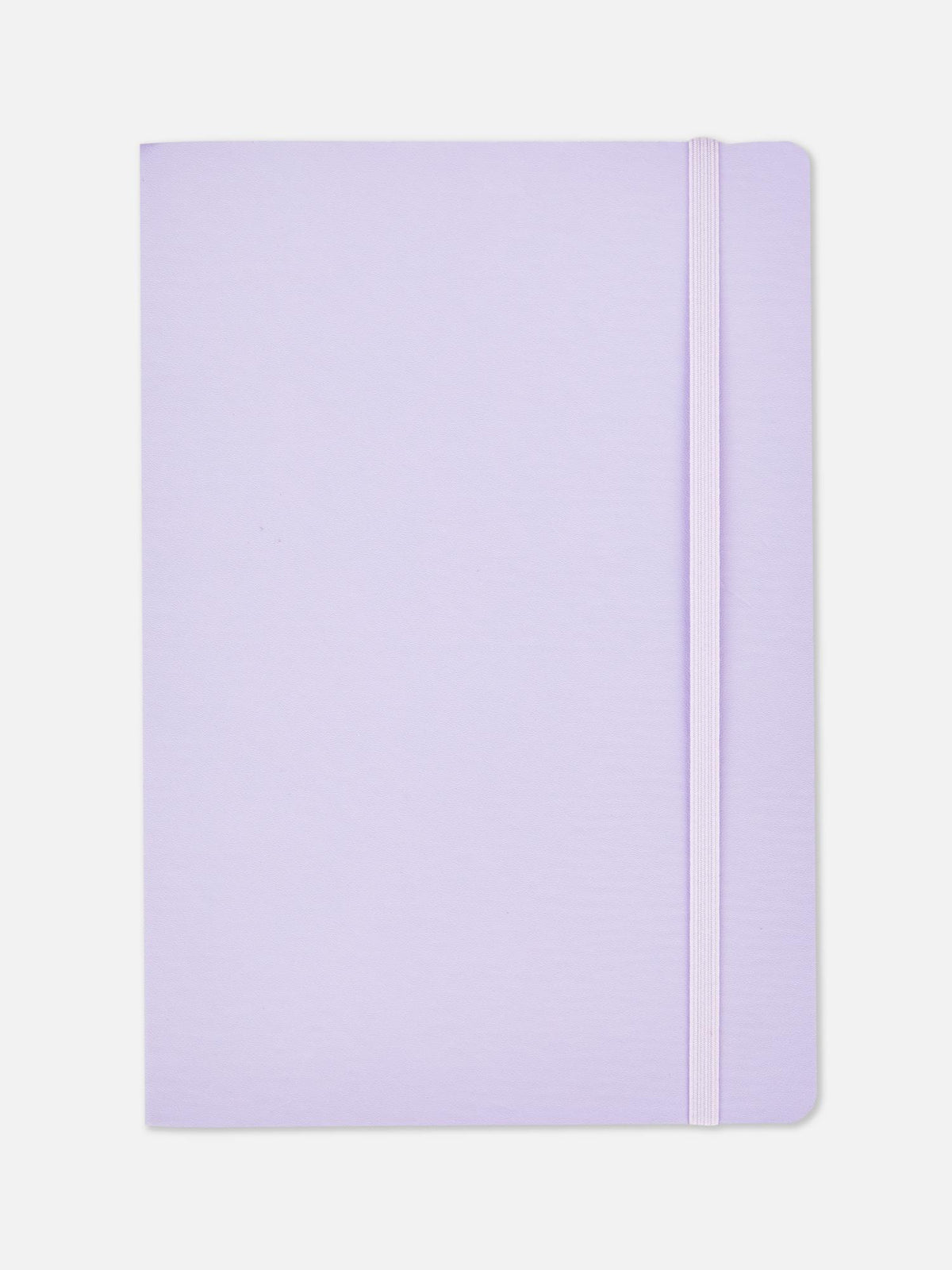 A5 Notebook with Elastic Strap - Lilac