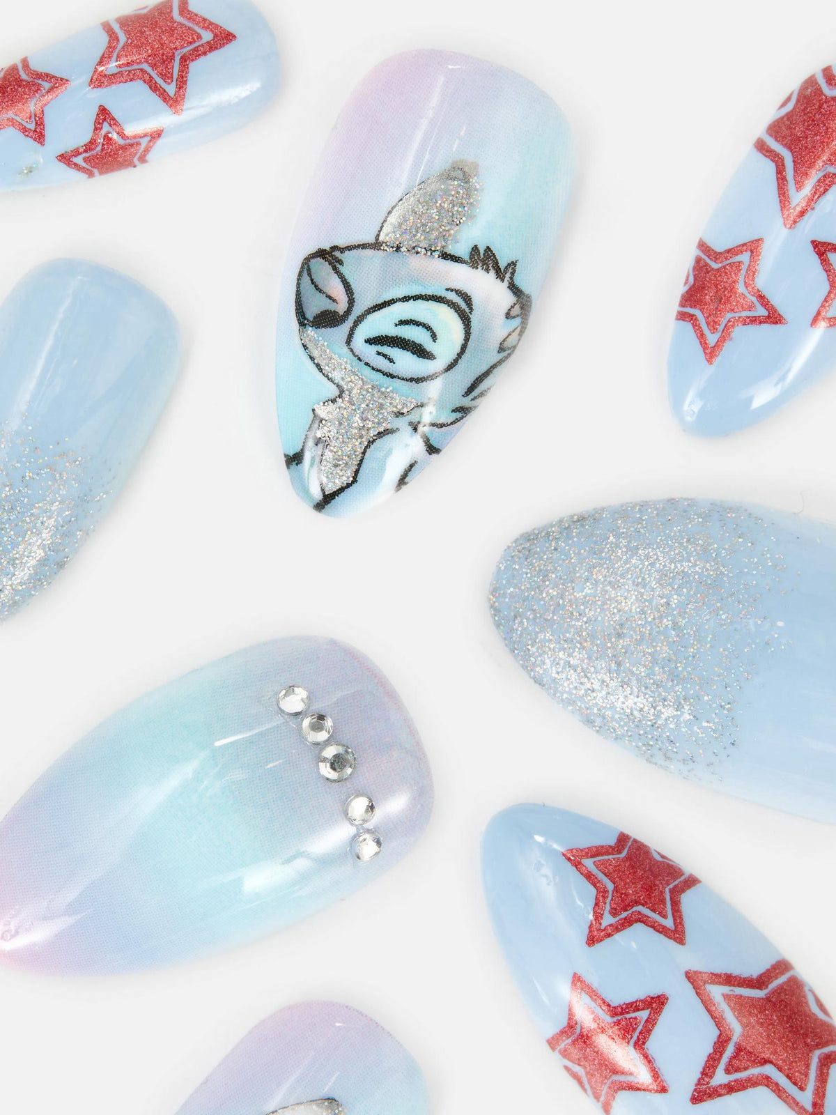 Disney's Lilo & Stitch Press On Nails - Multi