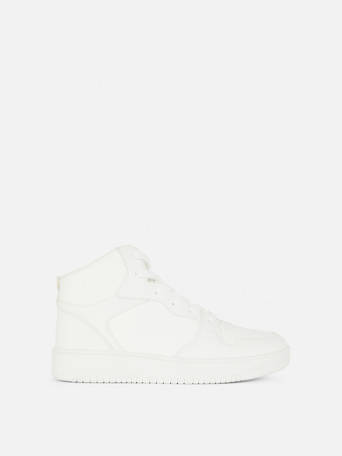 Chunky High-Top Trainers - White