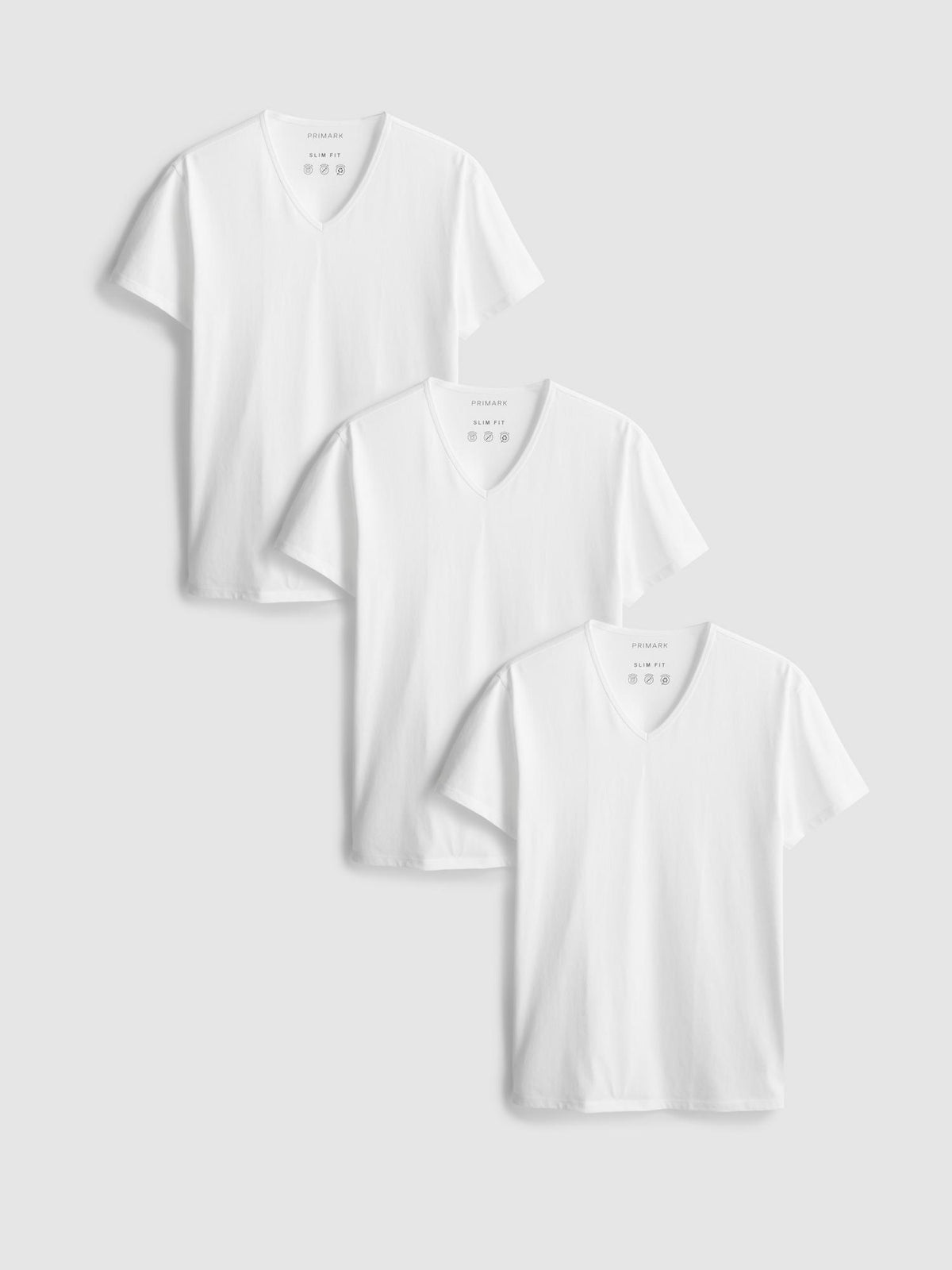 3pk V-Neck T-Shirt - White