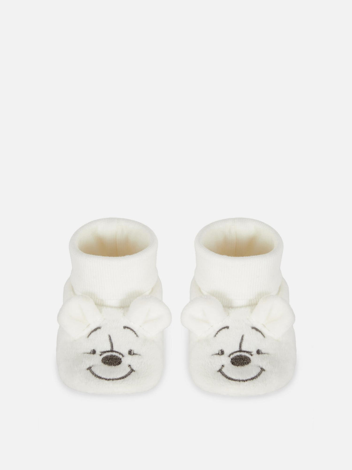 Disney’s Winnie the Pooh Socktop Slippers - White