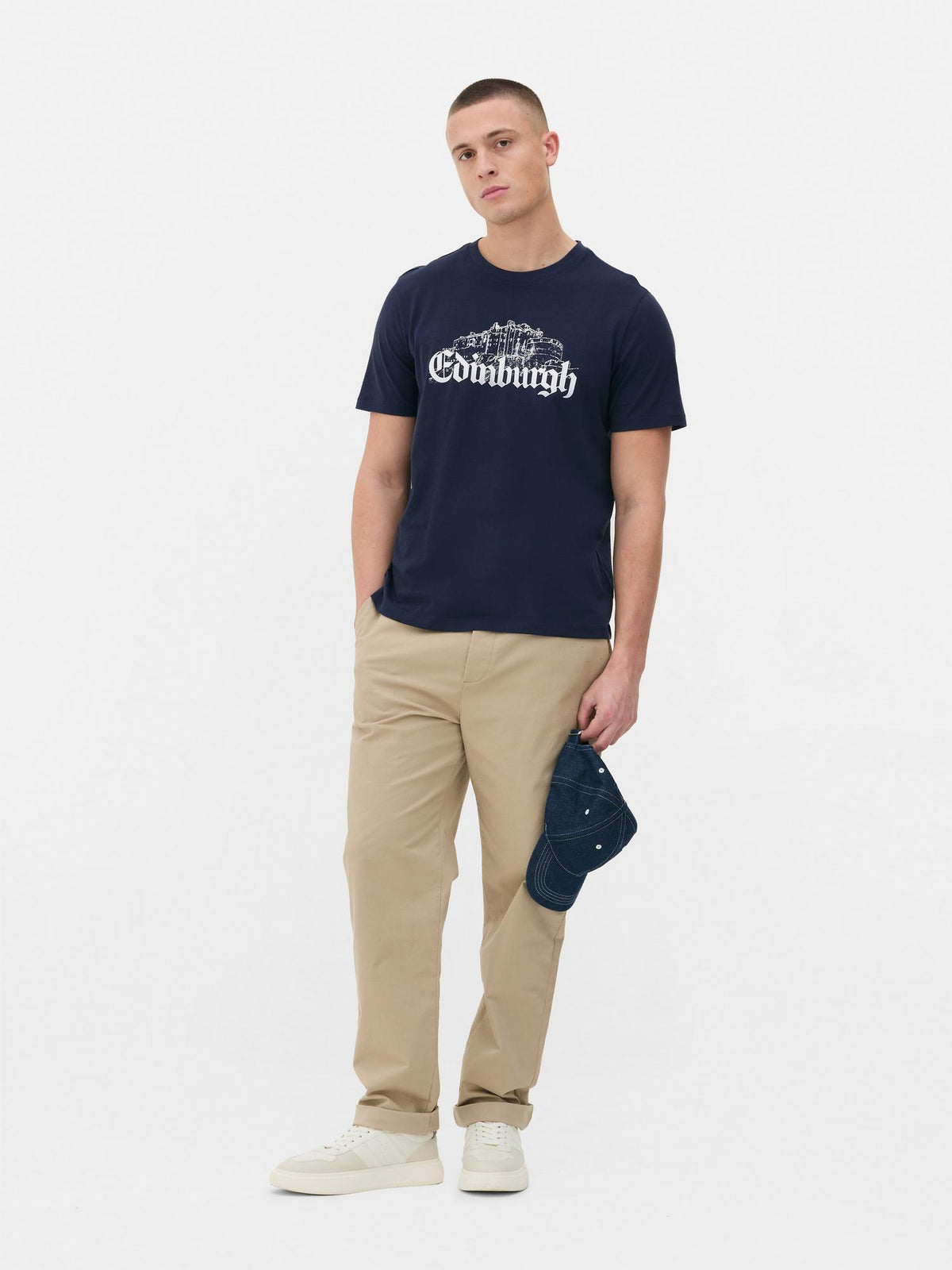 Edinburgh Short Sleeve T-shirt - Navy
