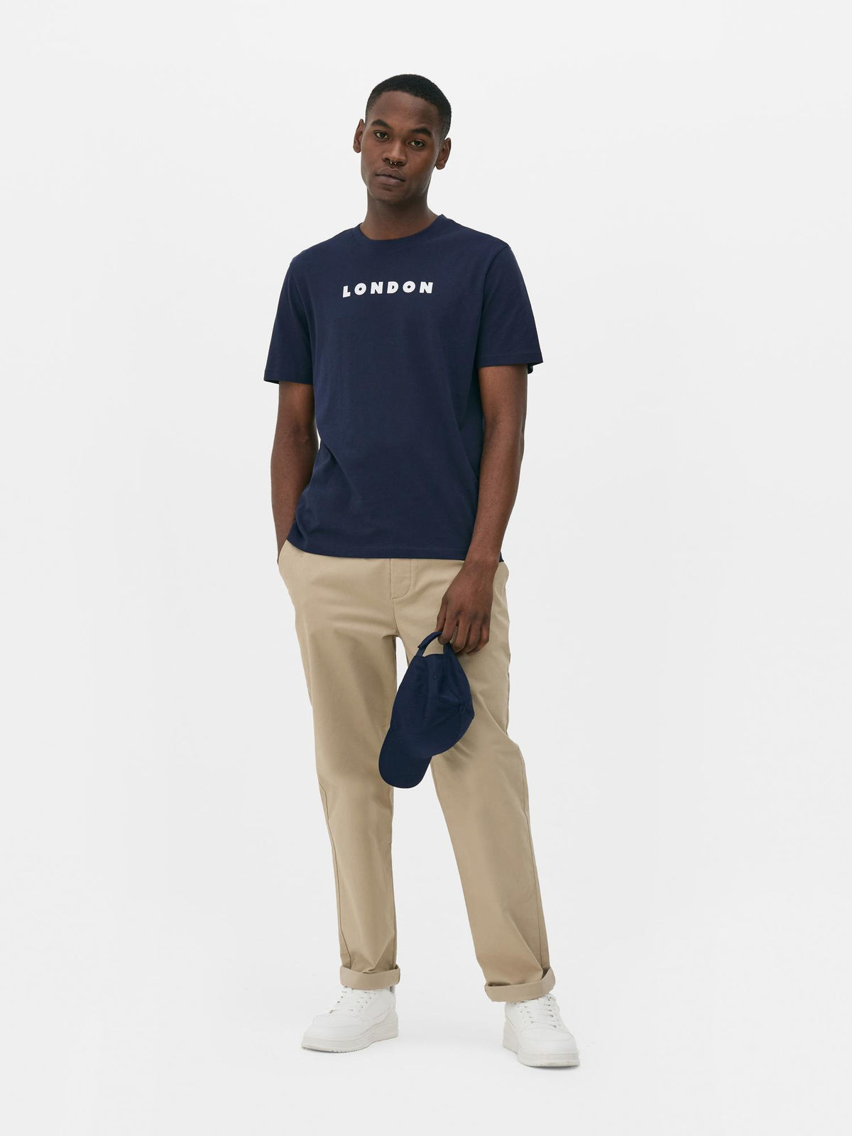 London Short Sleeve T-shirt - Navy