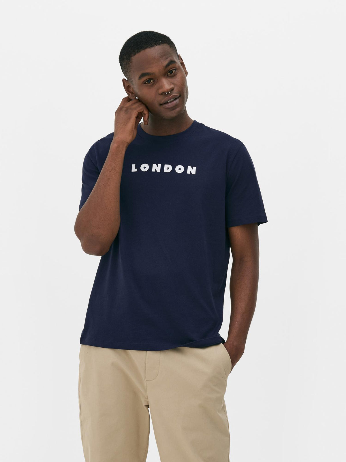 London Short Sleeve T-shirt - Navy