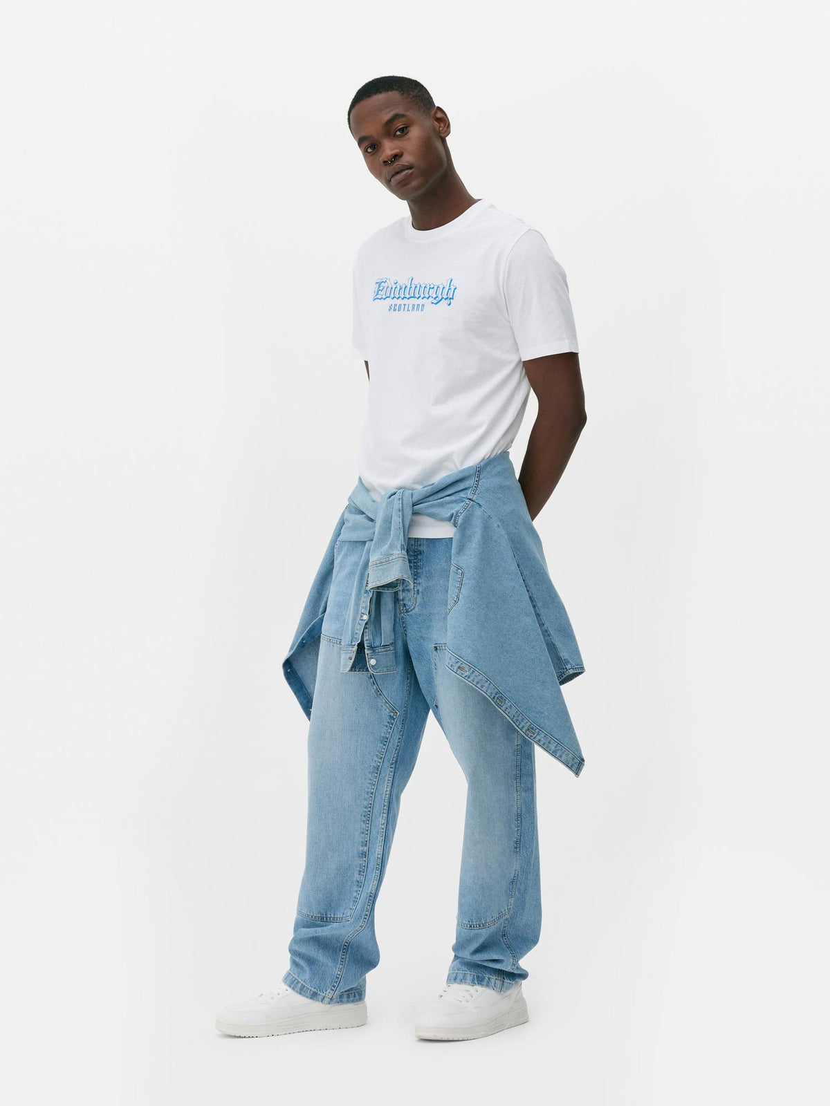 Edinburgh Print T-Shirt - White