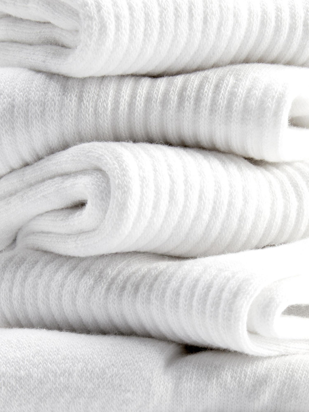 5pk Terry Trainer Socks - White