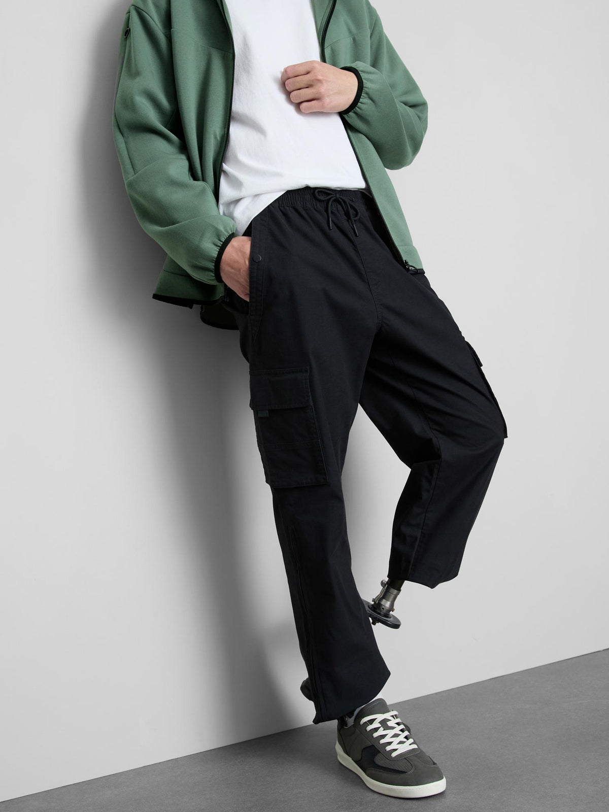 Adaptive Cargo Trousers - Black