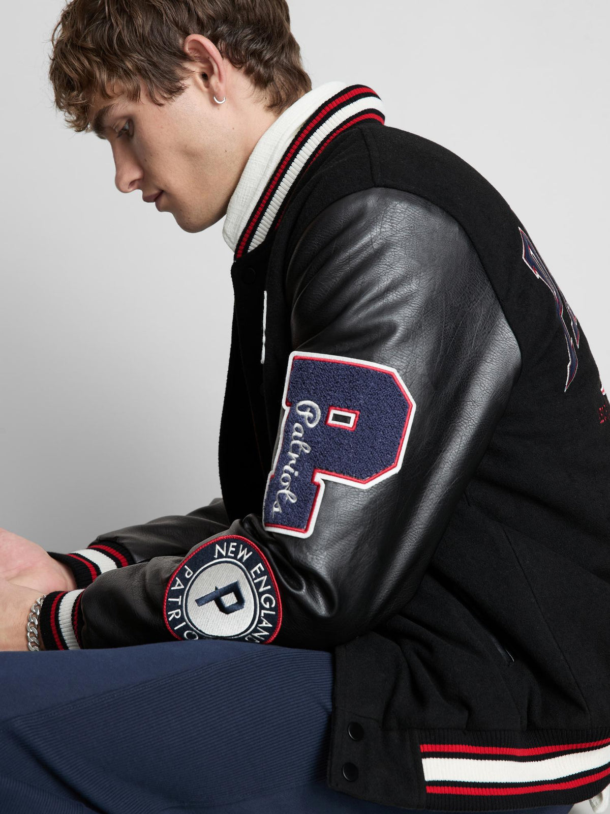 NFL New England Patriots Jacket - Black