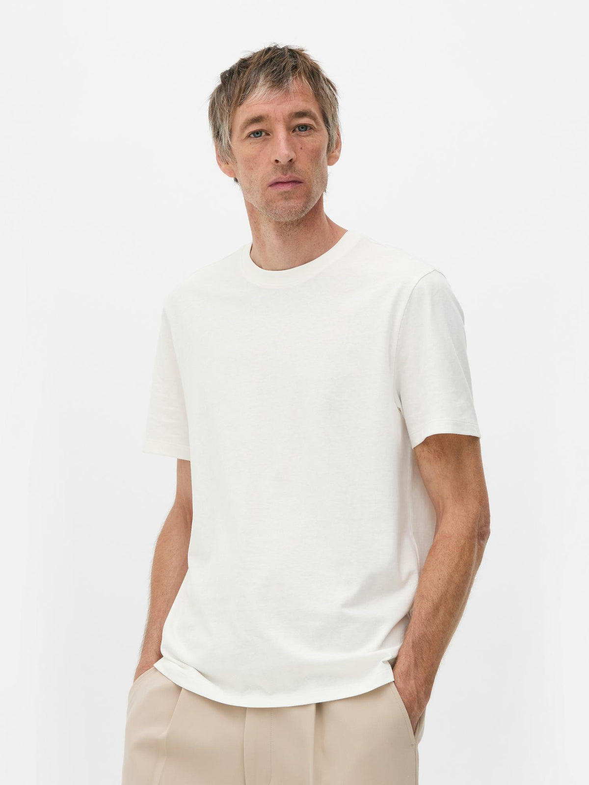 Regular Fit T-Shirt - Ecru