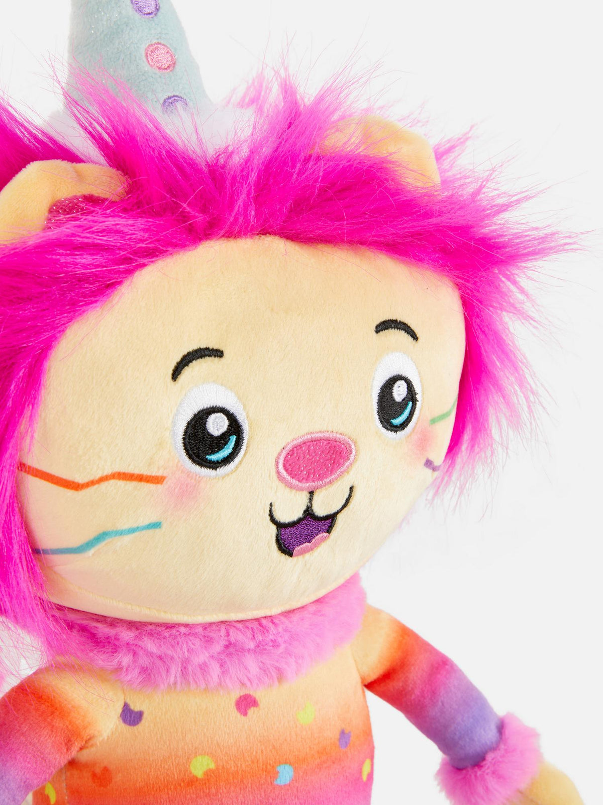 Gabby’s Dollhouse Marty the Party Cat Large Plush Toy - Multi