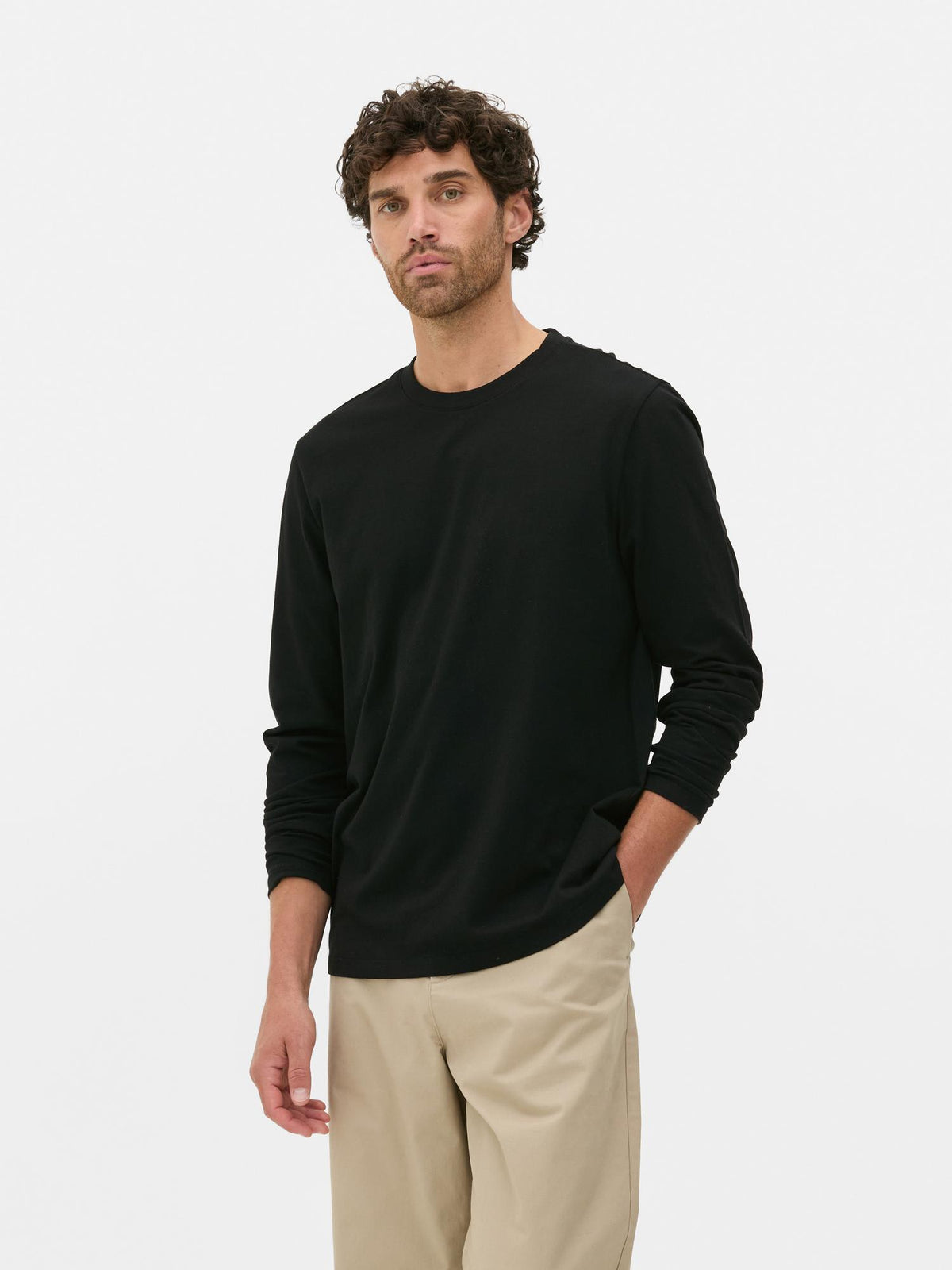 Essential Long Sleeve T-Shirt - Black