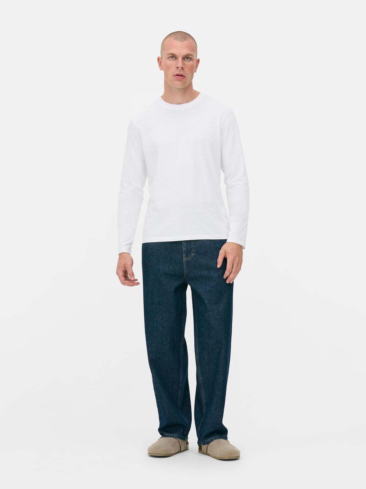 Essential Long Sleeve T-Shirt - White