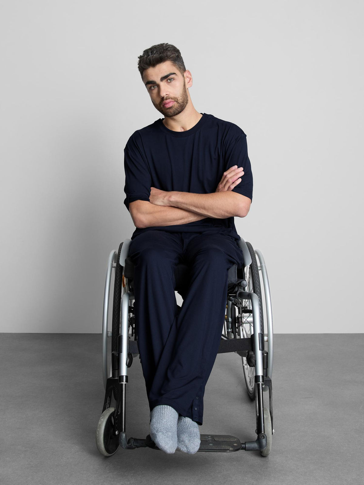 Adaptive Ultrasoft Pyjama Bottoms - Navy