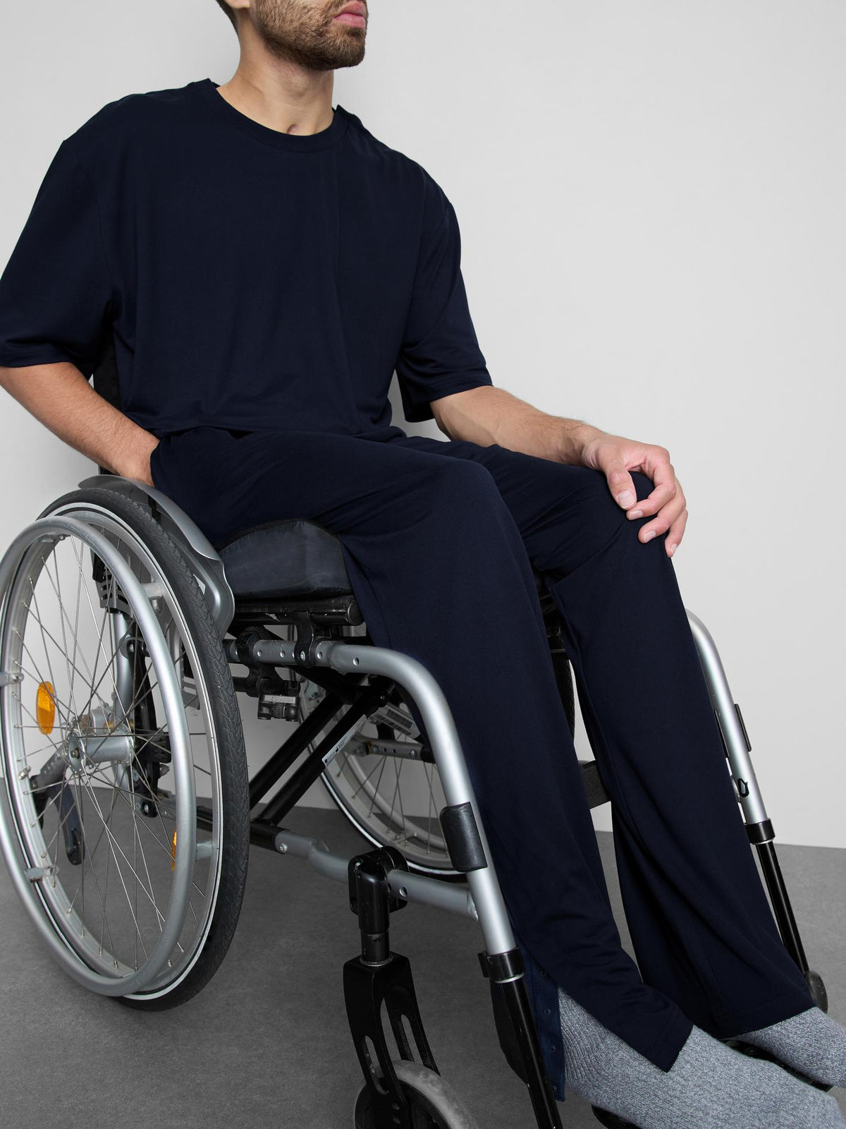 Adaptive Ultrasoft Pyjama Bottoms - Navy