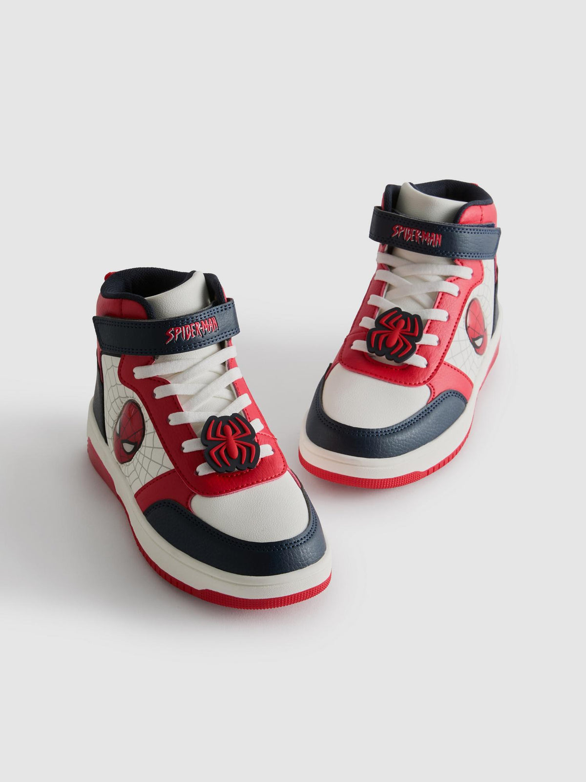 MARVEL Spider-Man Light Up High-Top Trainers - Multi