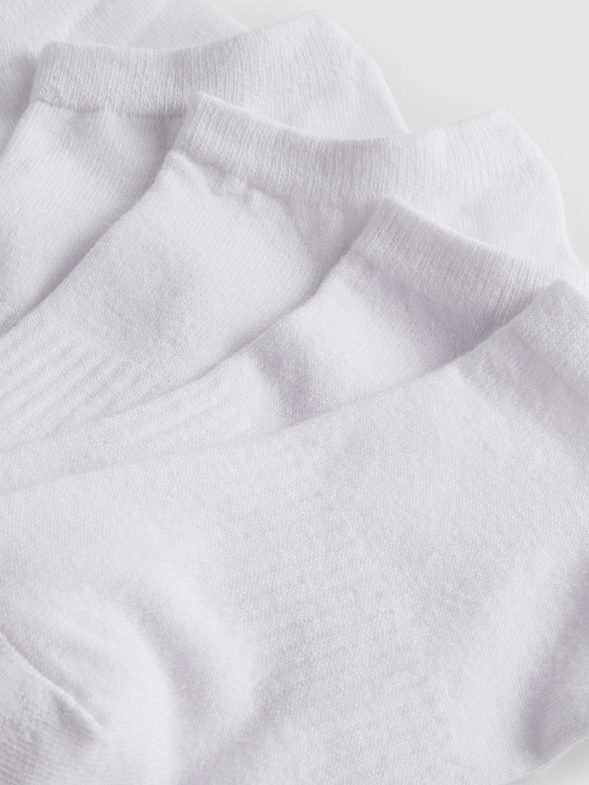 7pk Essential Trainer Socks - White