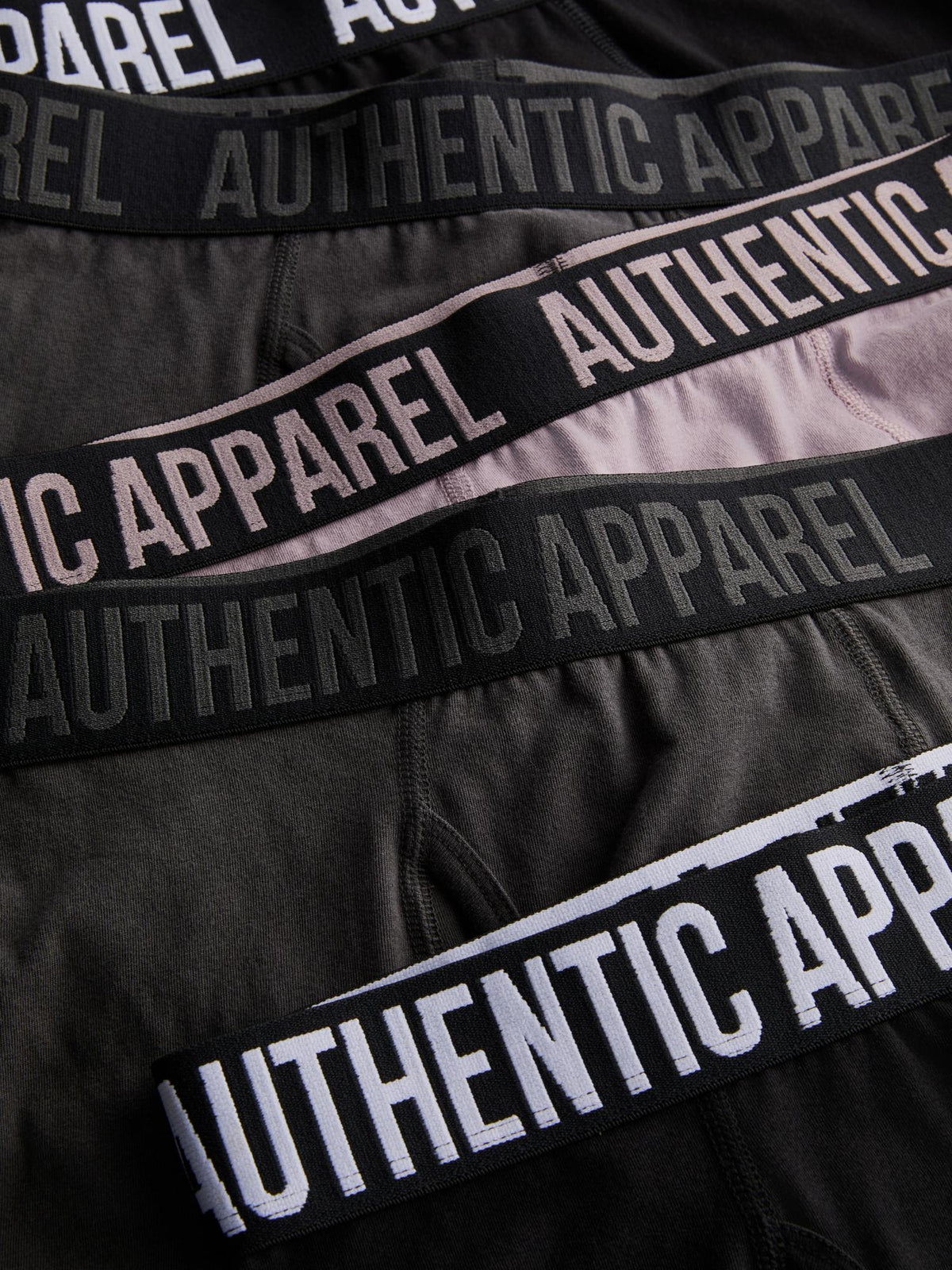 5pk Authentic Apparel Trunks - Pink