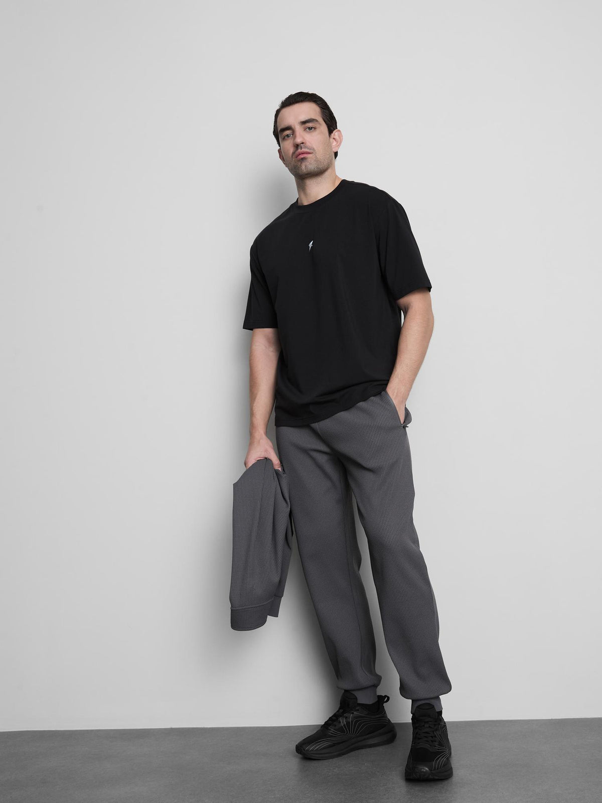 Short Sleeve Gym T-Shirt - Black