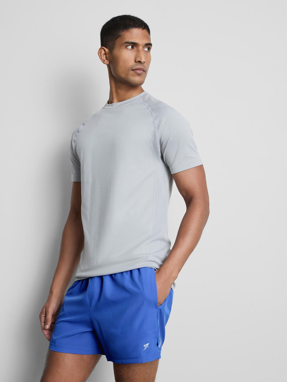 Primark Form | Drawstring Running Shorts - Bright Blue