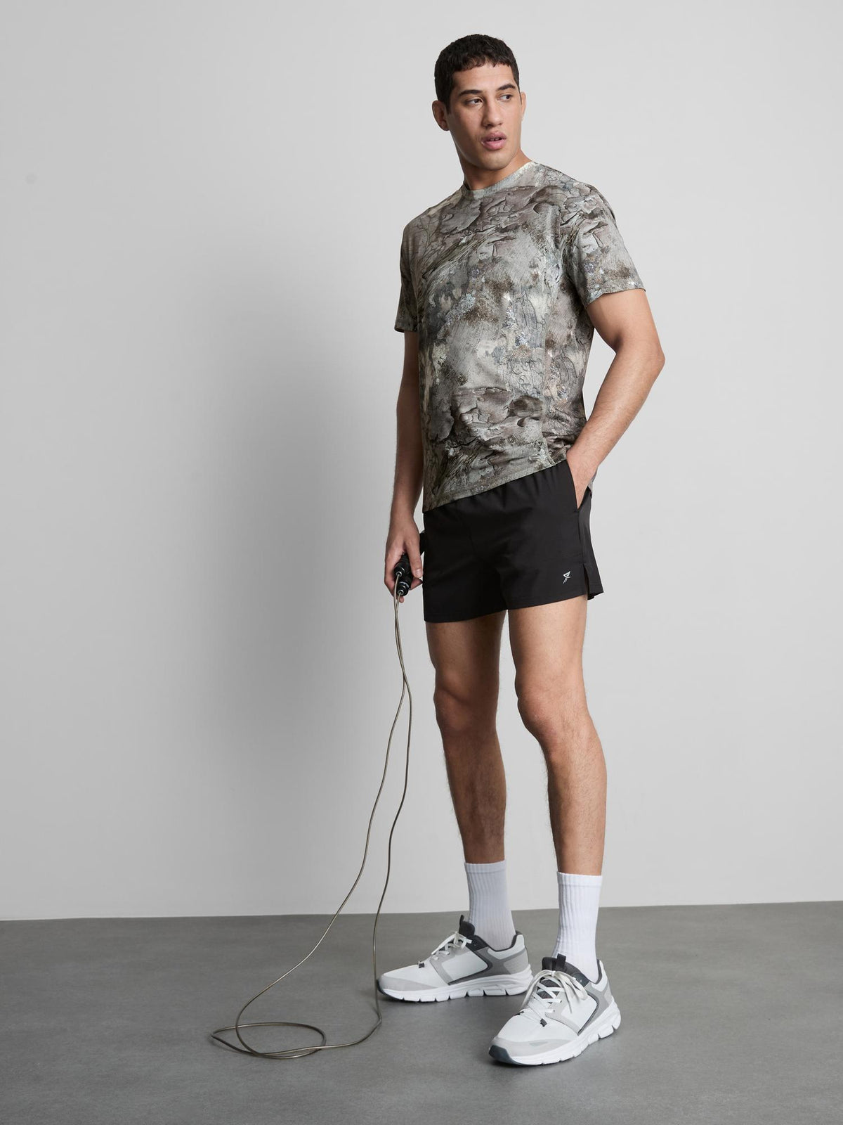 Primark Form | Drawstring Running Shorts - Black