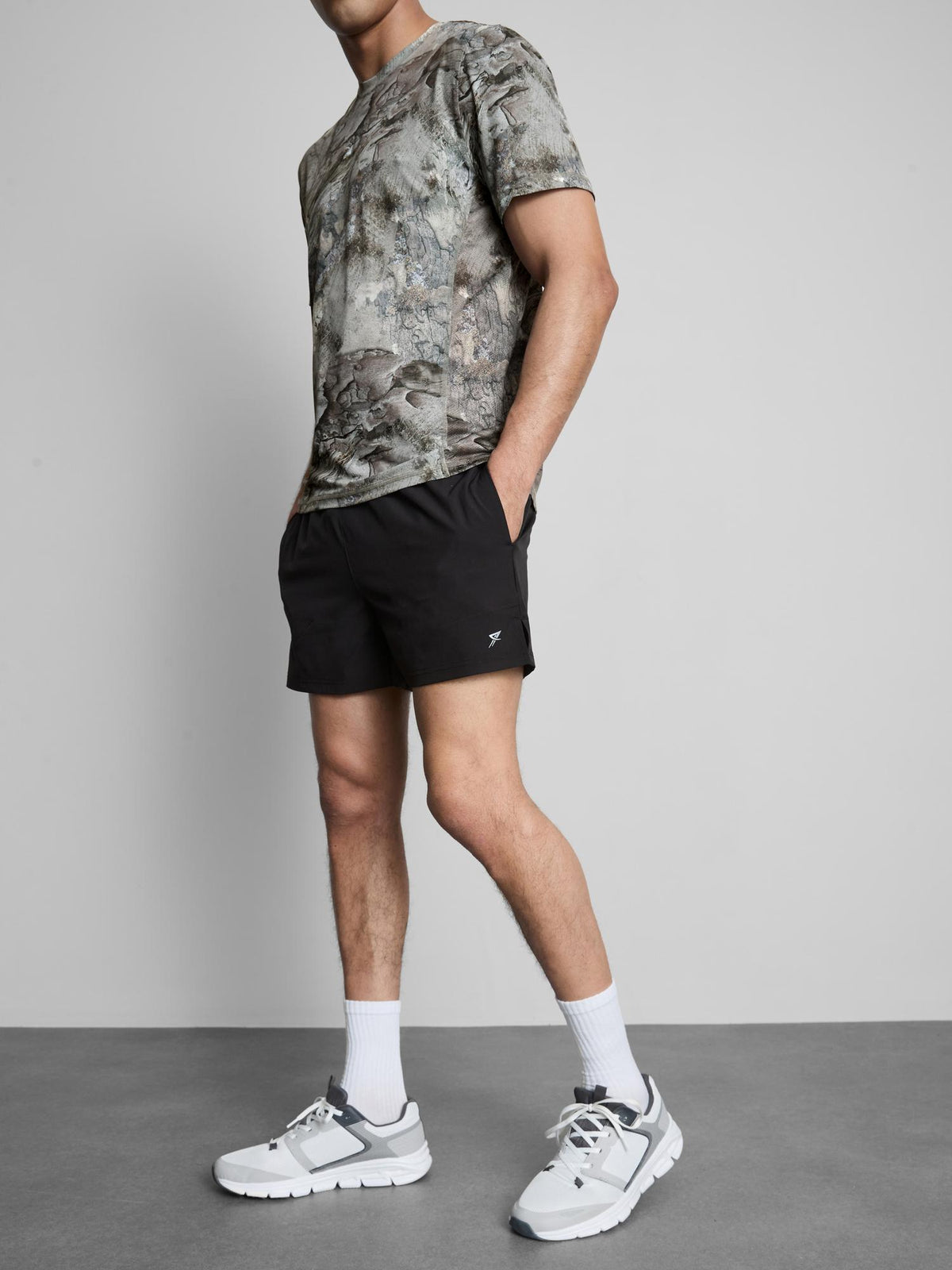 Primark Form | Drawstring Running Shorts - Black
