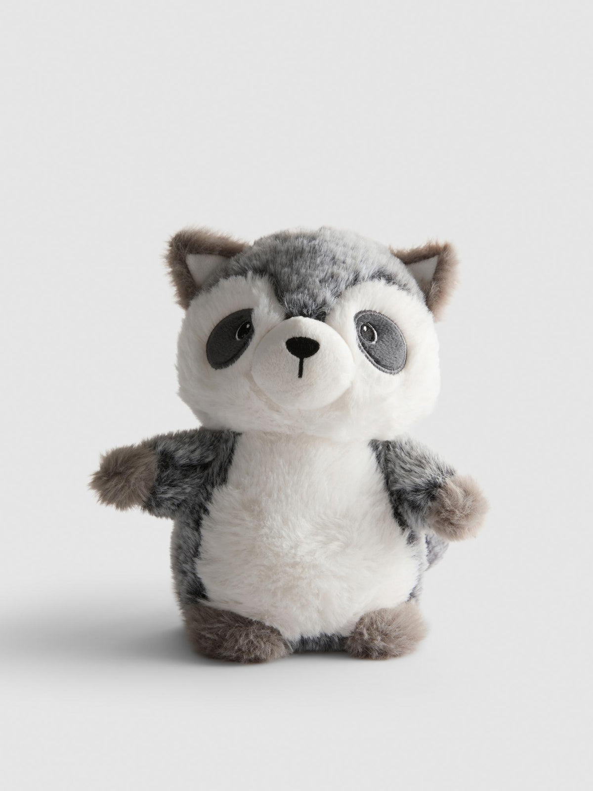 Raccoon Small Plush Toy - Grey