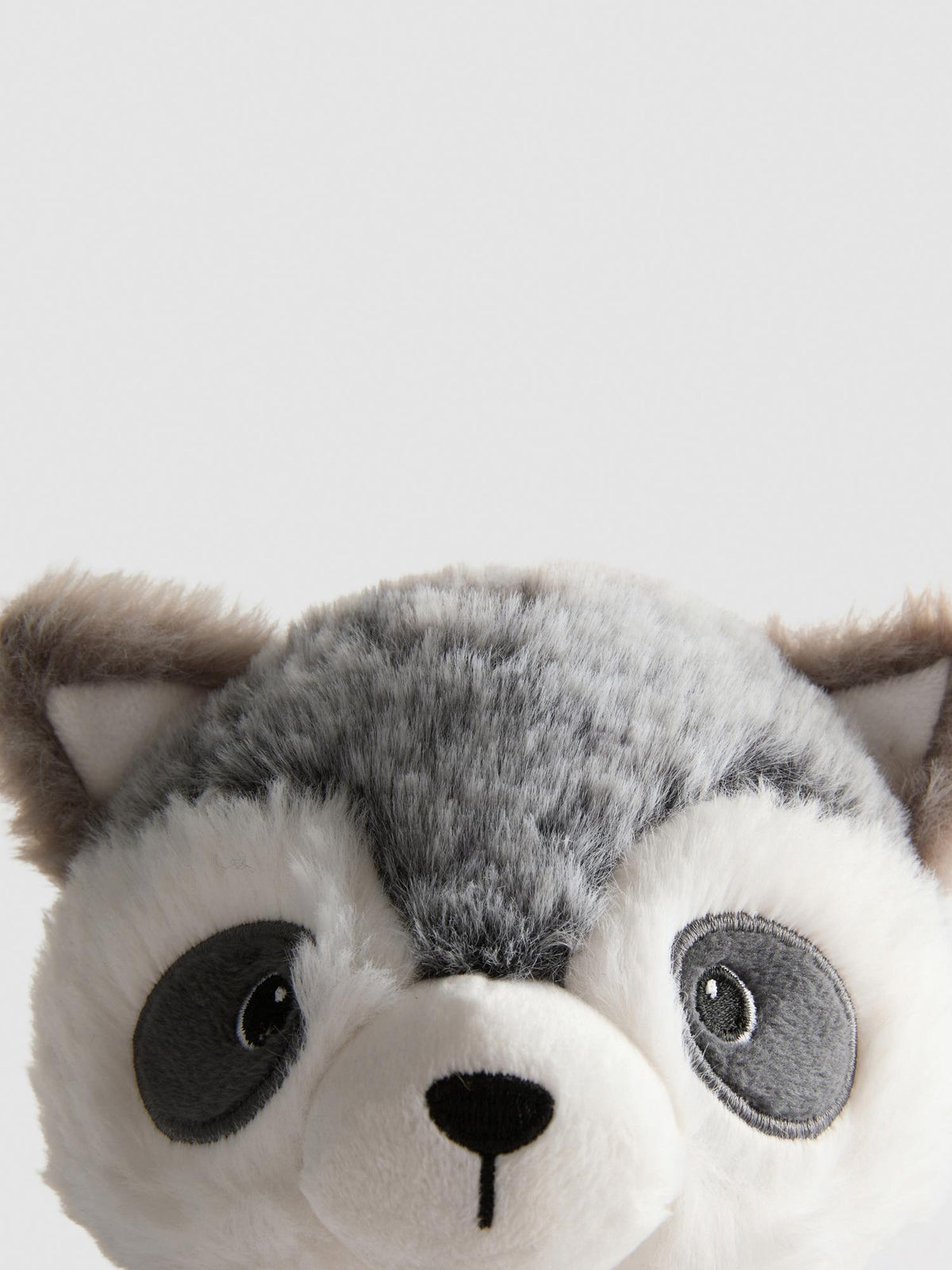 Raccoon Small Plush Toy - Grey