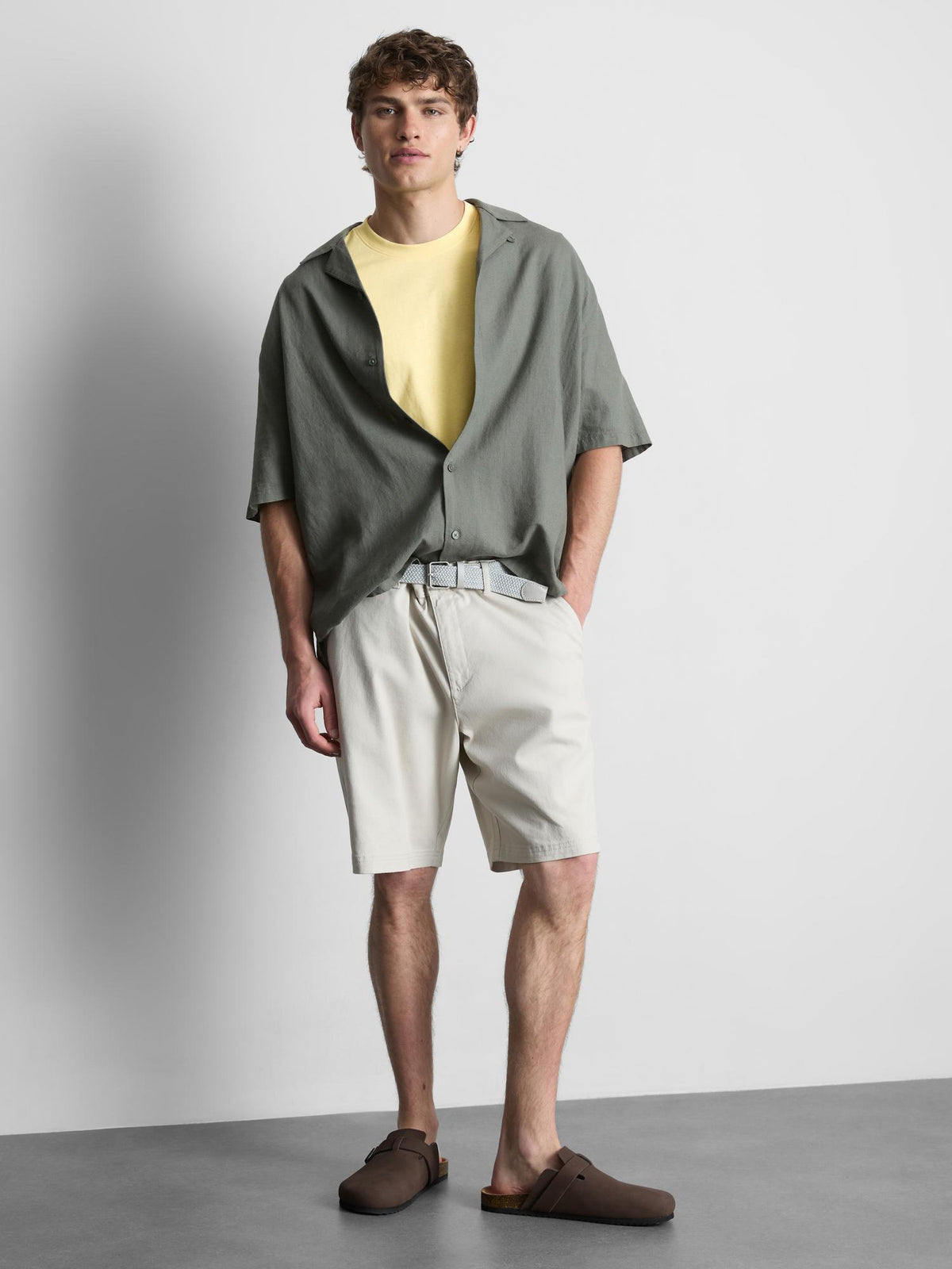 Regular Fit Short Sleeve T-Shirt - Yellow