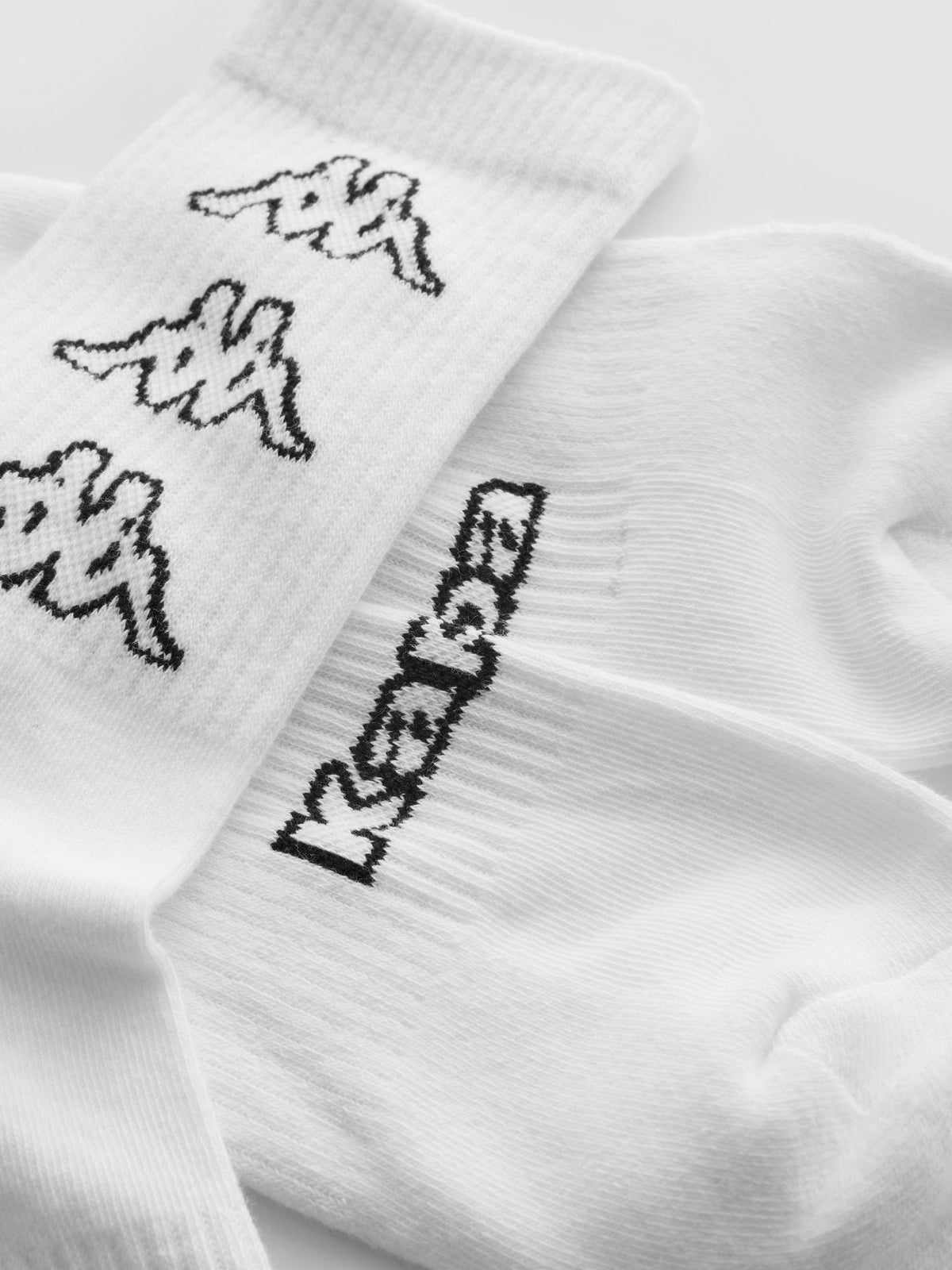 3pk Kappa x Primark Sports Socks - White