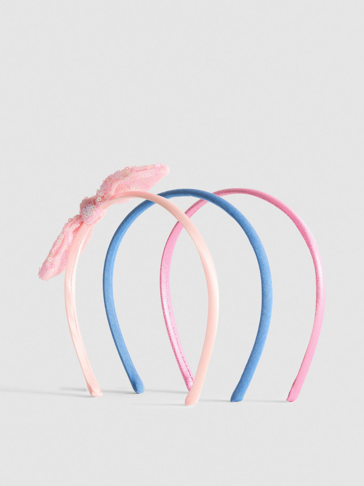3pk Bow Headbands - Multi