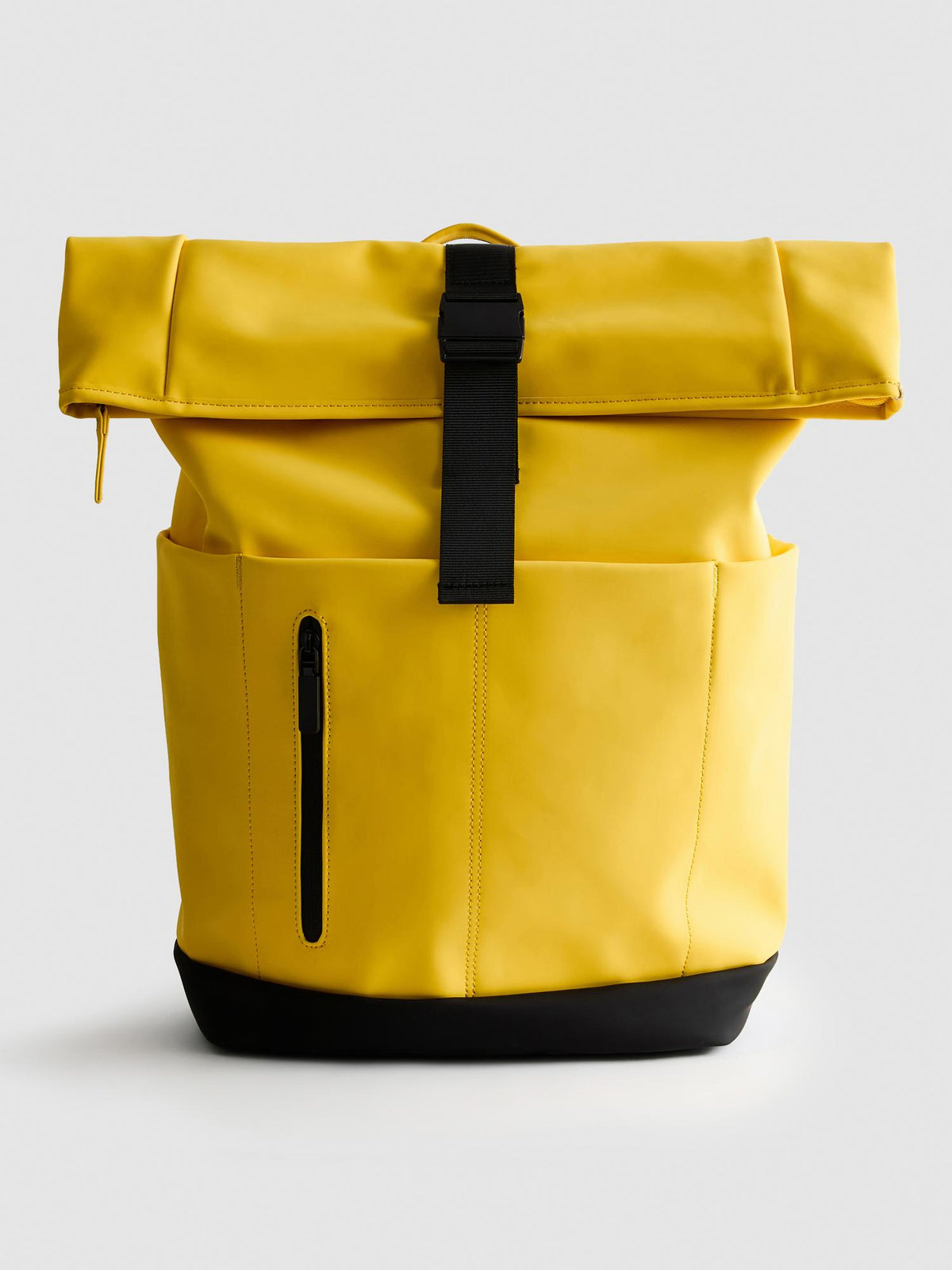 Roll Top Backpack - Yellow