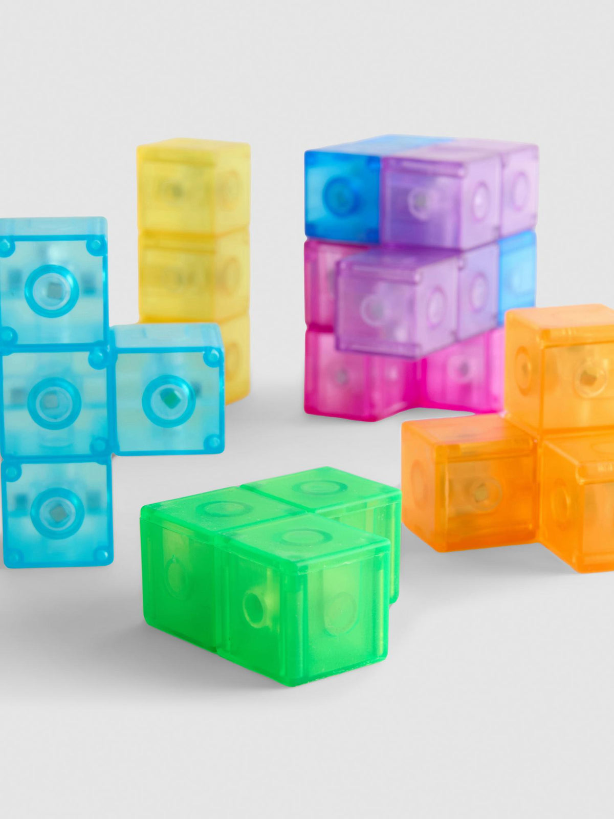 Magnetic Puzzle Cube Toy - Multi