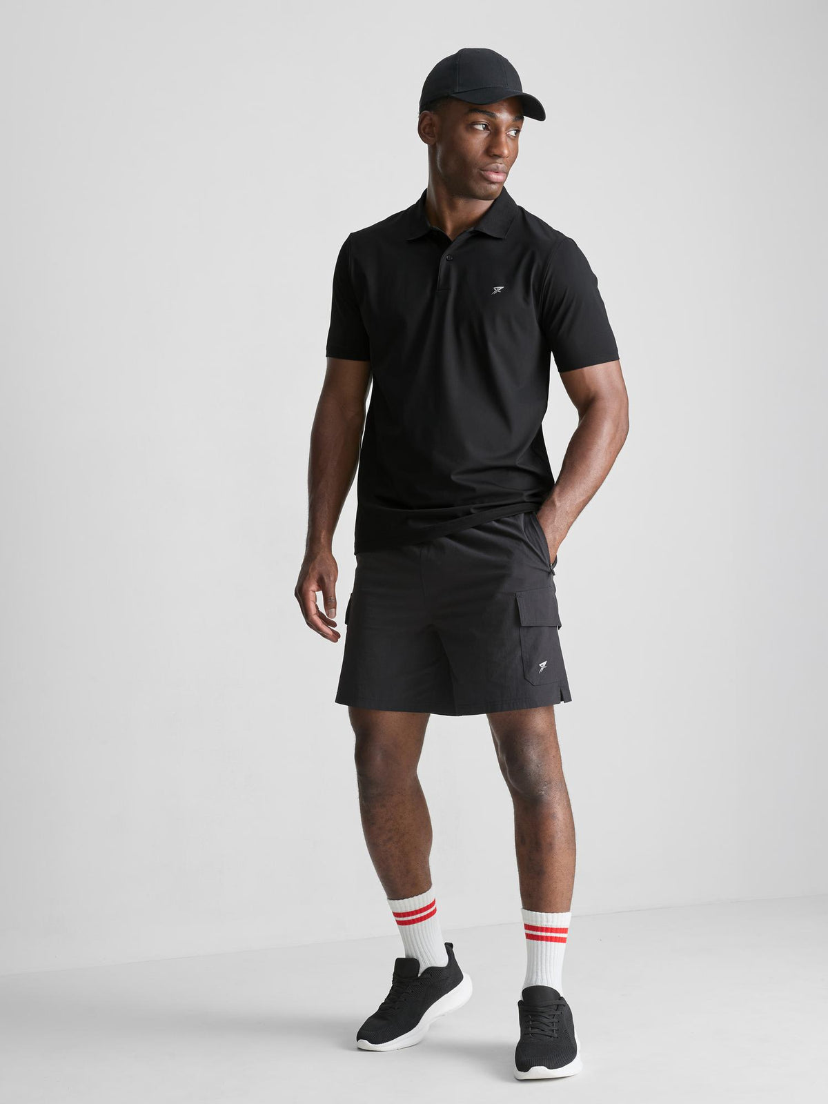 Gym Polo Shirt - Black