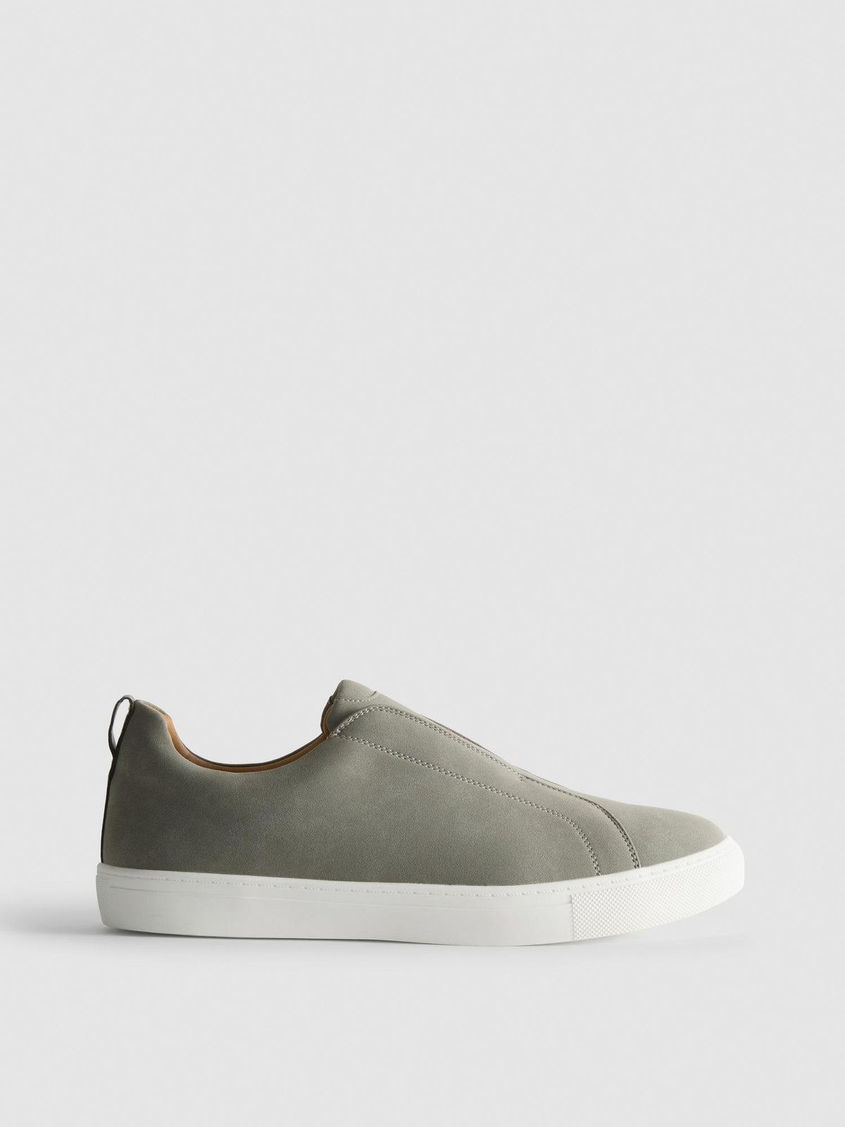 Slip-On Low Top Trainers - Grey