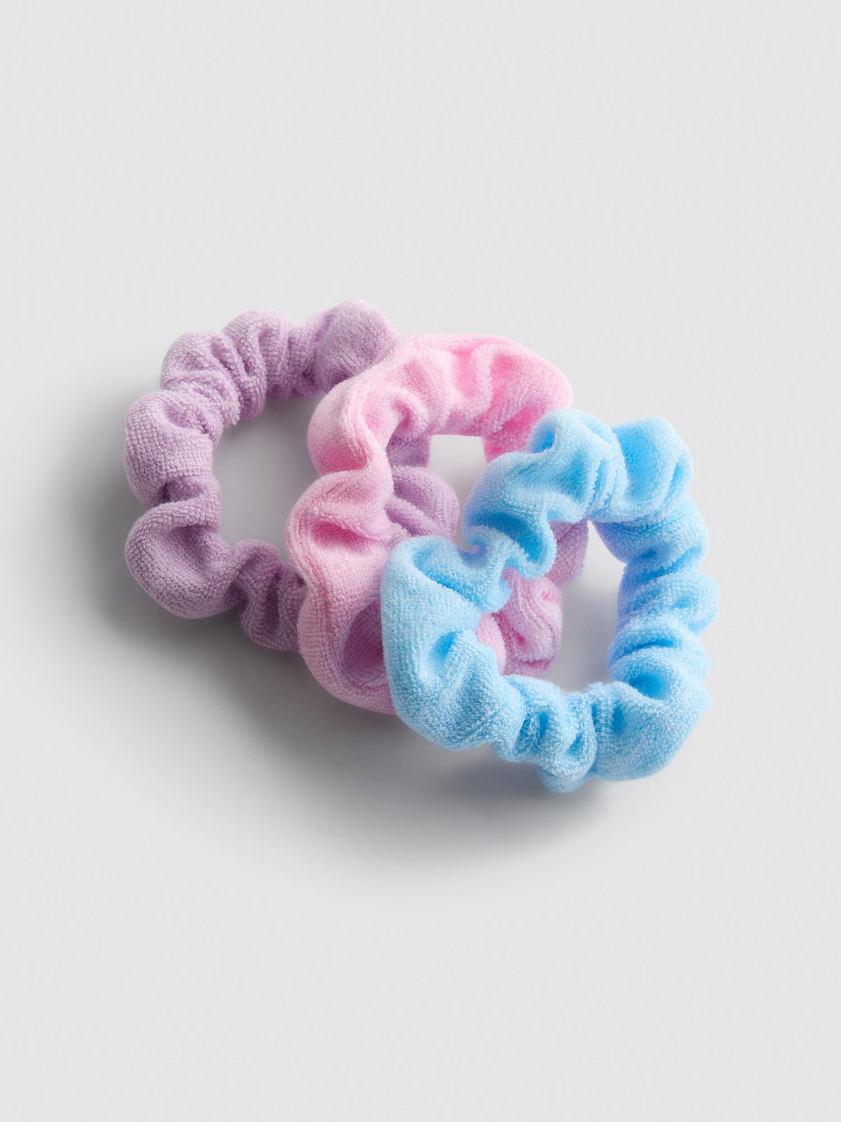 3pk Towelling Scrunchies - Multi