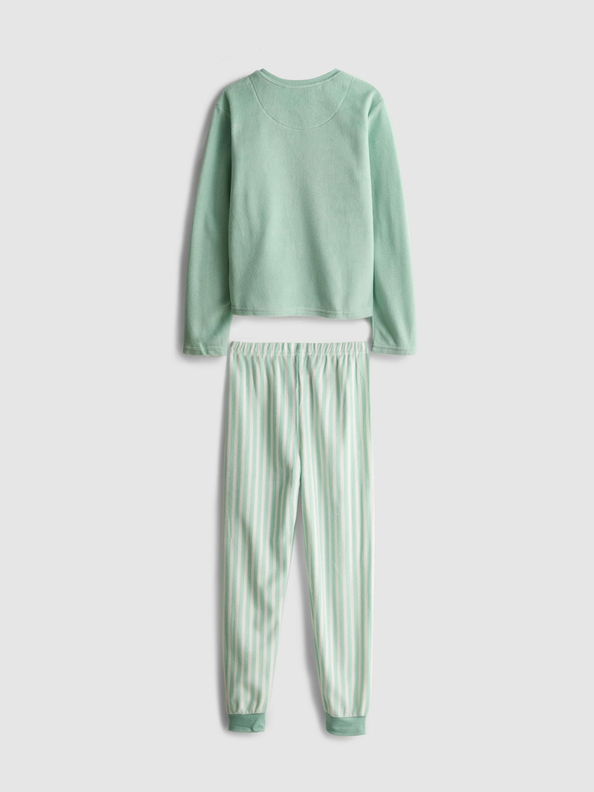 7-15yrs | Capybara Graphic Fleece Pyjamas - Mint