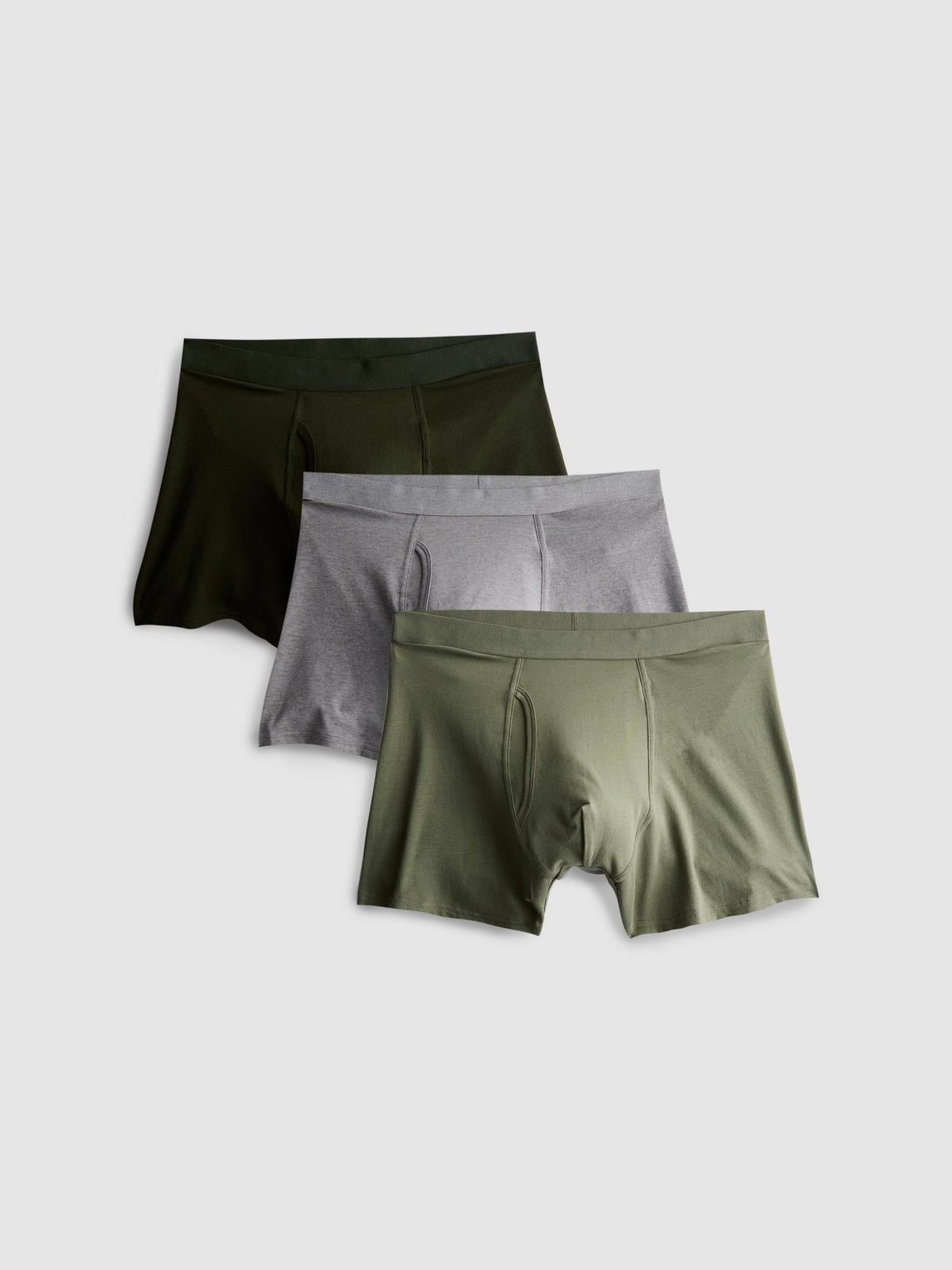 3pk Boxer Shorts - Green