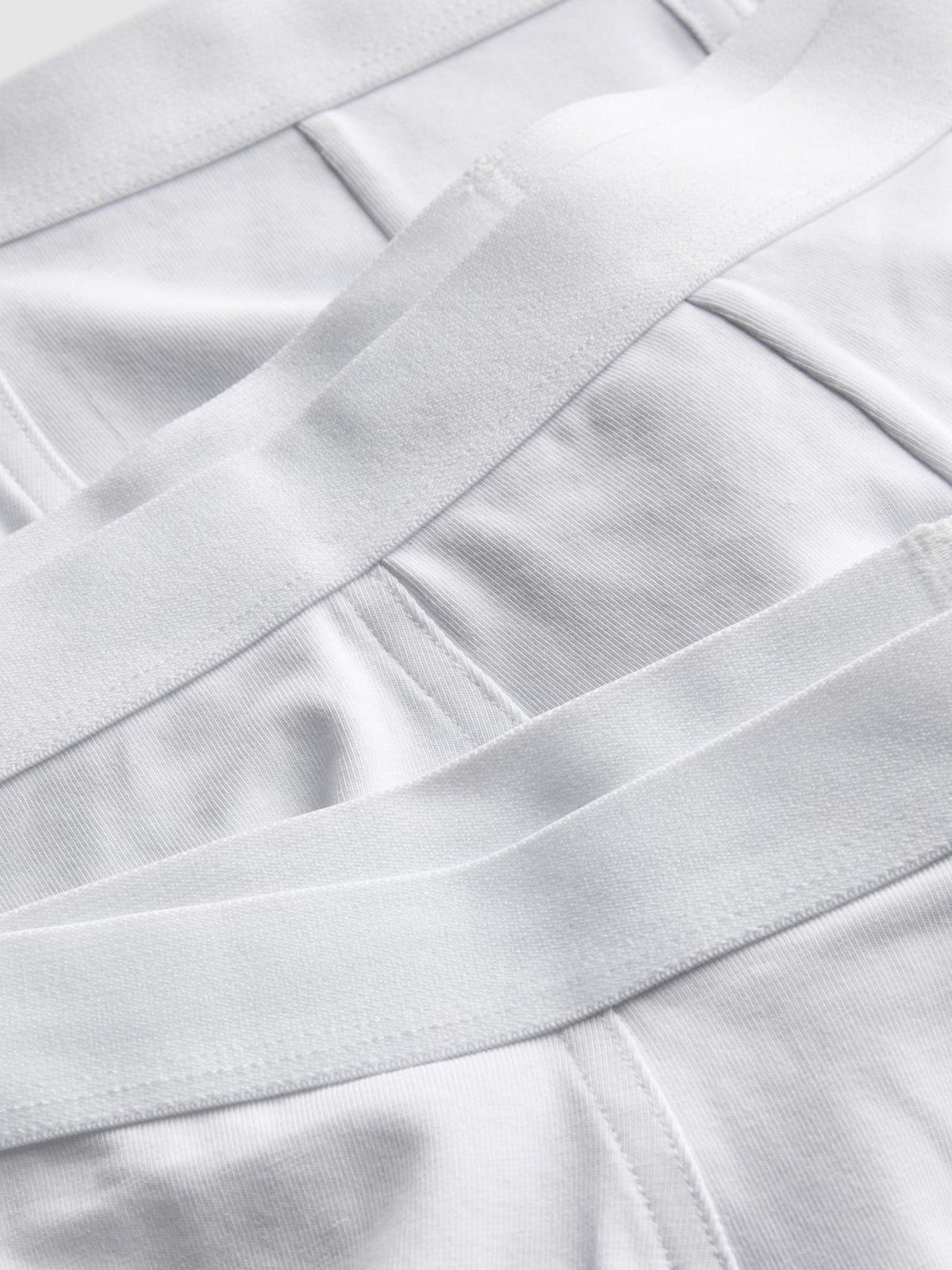 3pk Hipster Trunks - White