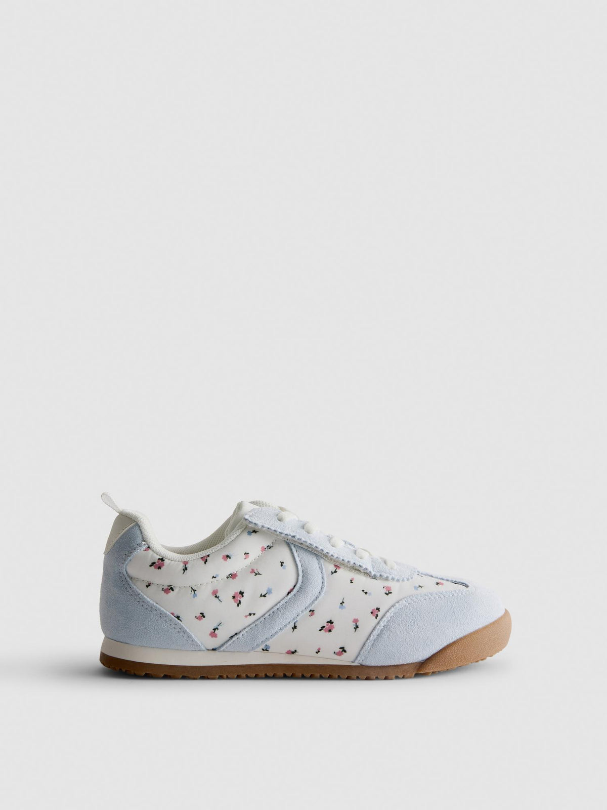 Floral Low-Top Trainers - Multi