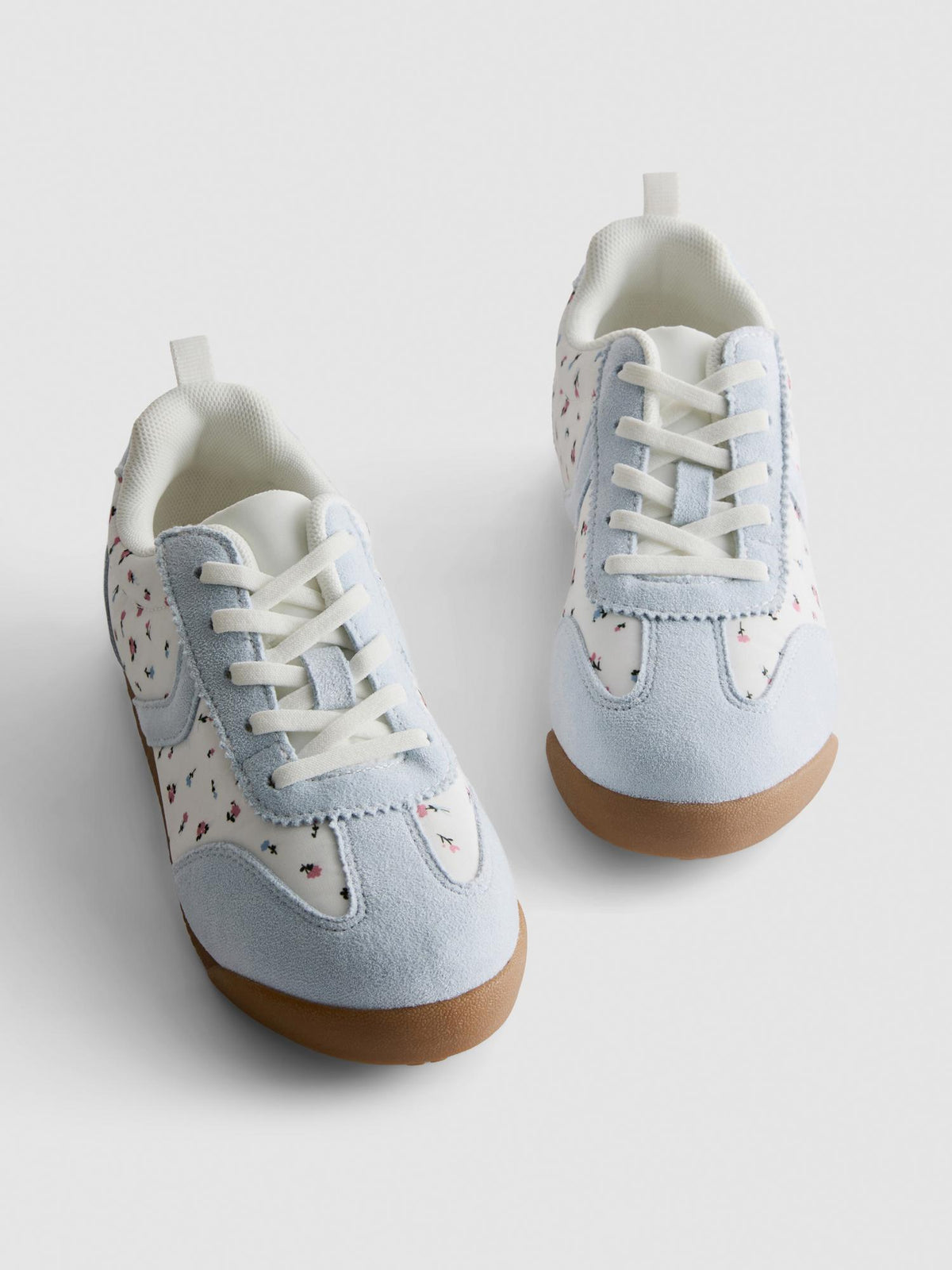 Floral Low-Top Trainers - Multi
