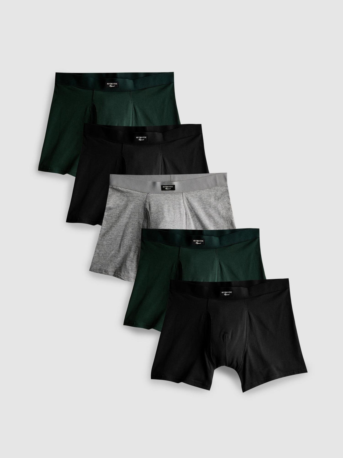 5pk Stretch Trunks - Green
