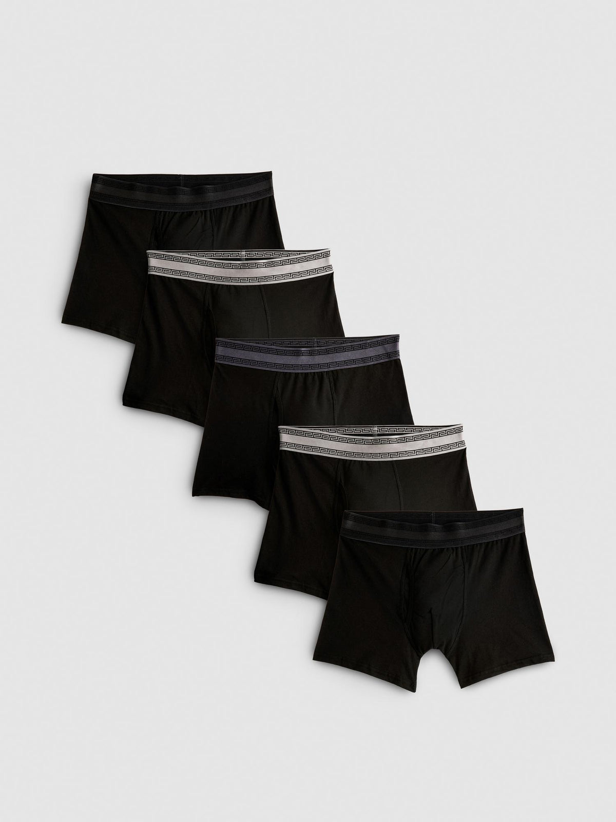 5pk Stretch Trunks - Grey