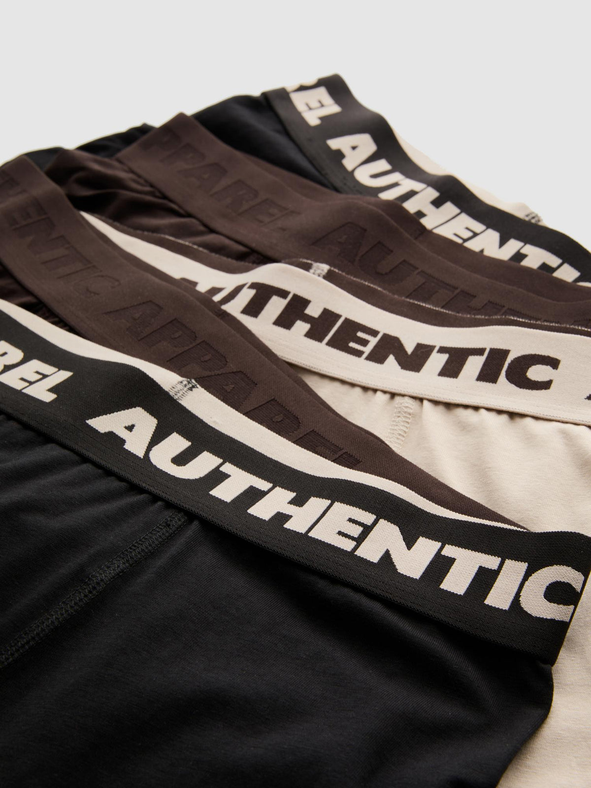 4pk Cotton Rich Stretch Boxer Trunks - Brown