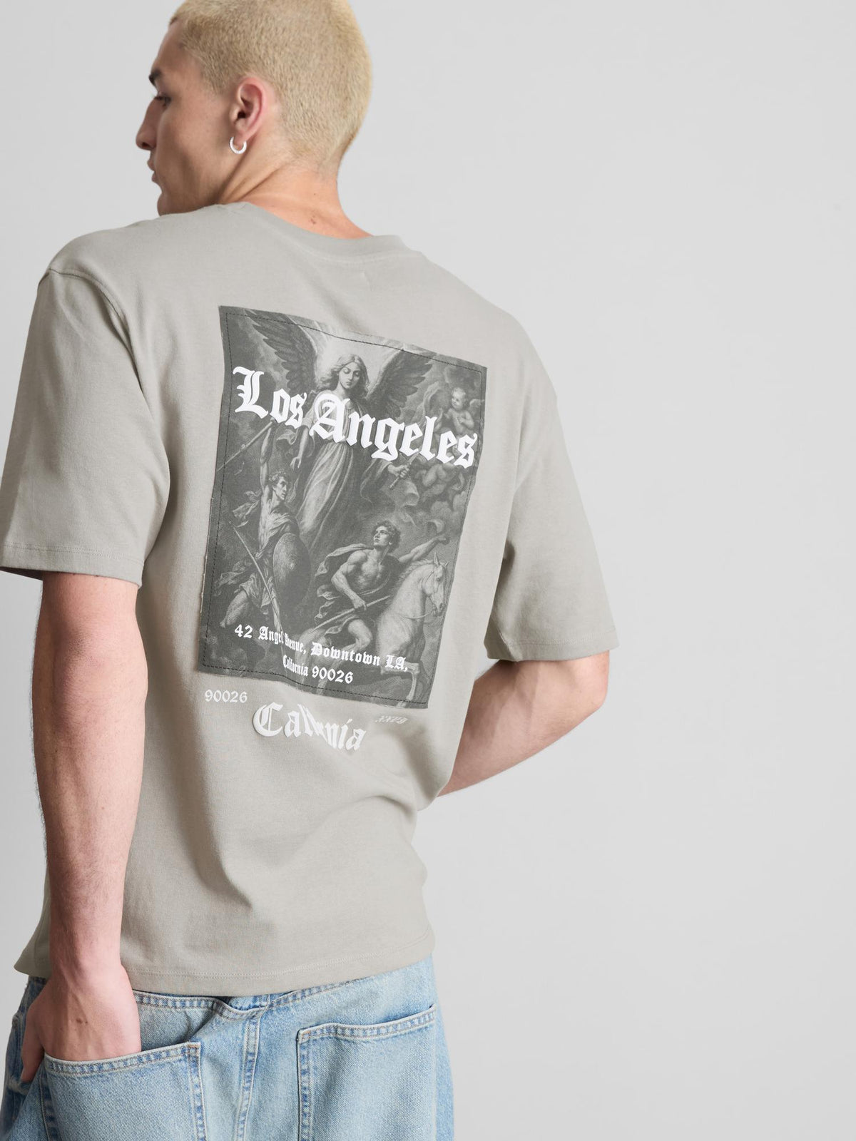 Los Angeles Graphic T-Shirt - Grey