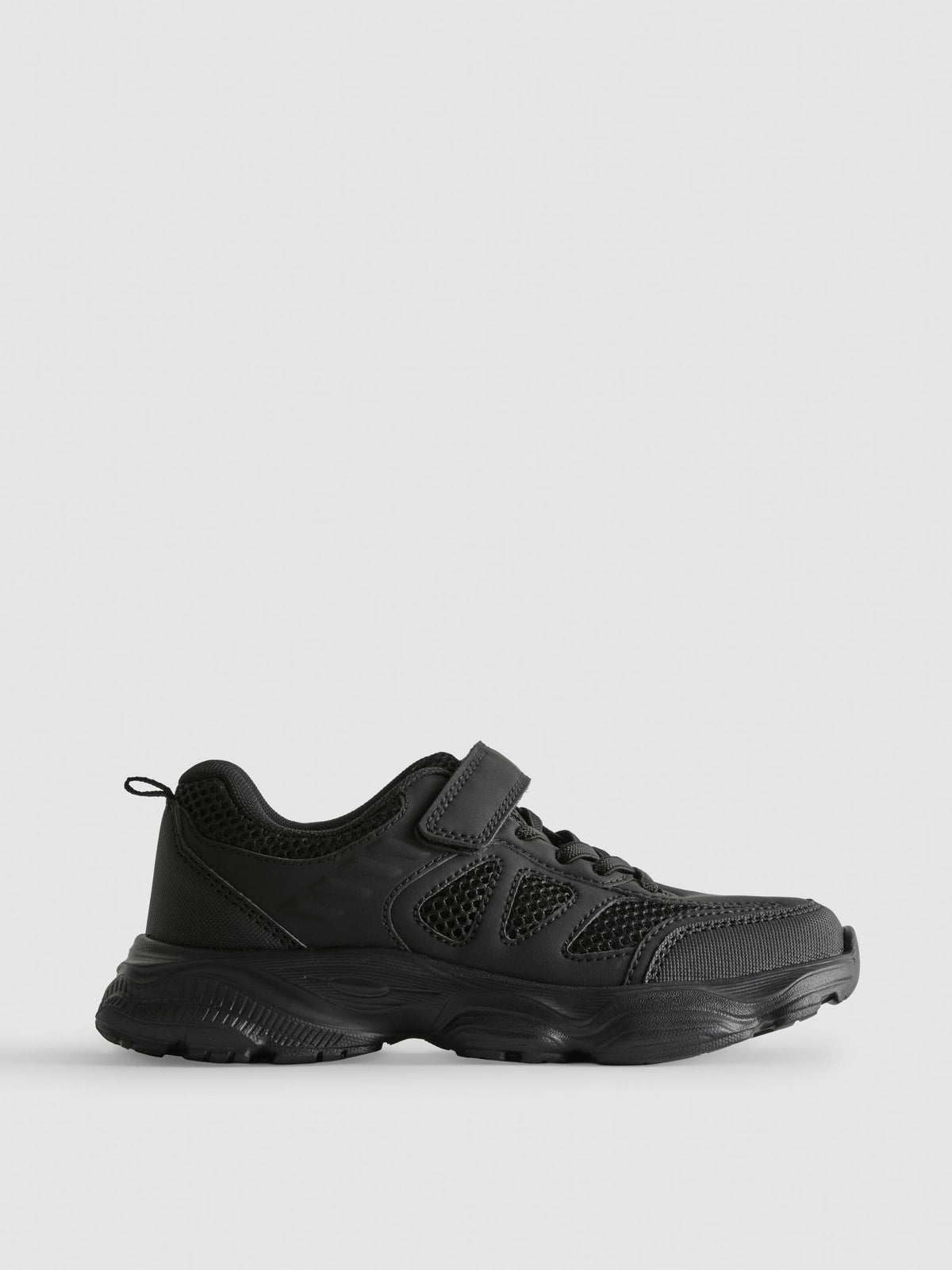 Chunky School Trainers - Black