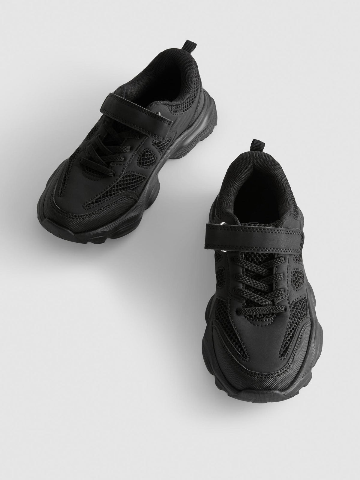 Chunky School Trainers - Black