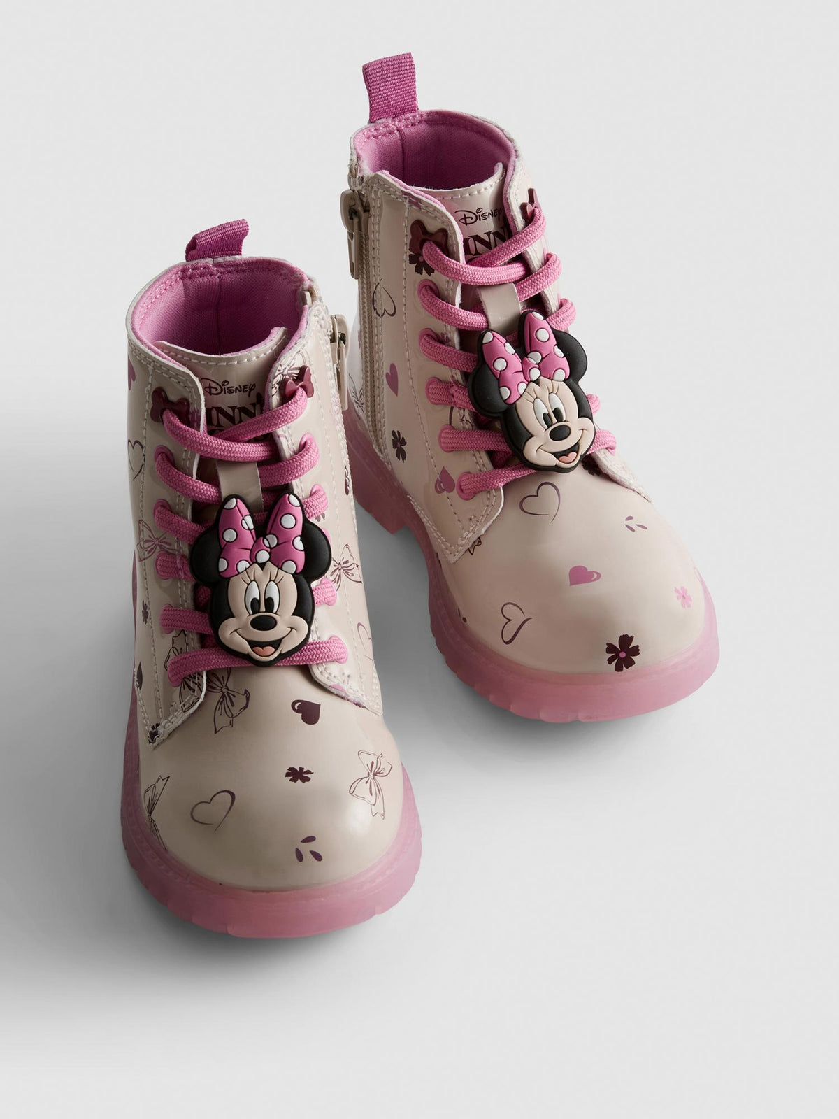 Disney’s Minnie Mouse Ankle Boots - Cream